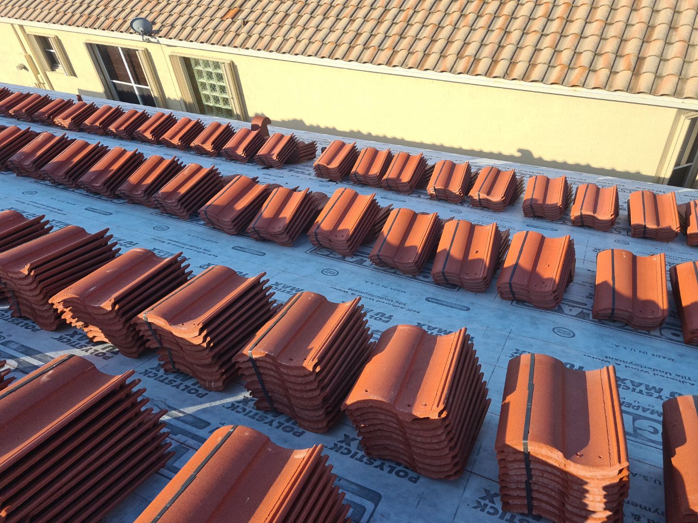 Residential Roofing Installation using Eagle Roofing Tile by BLUES BROTHERS ROOFING