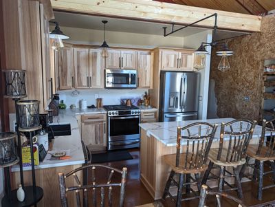A Recent Barndominium Kitchen