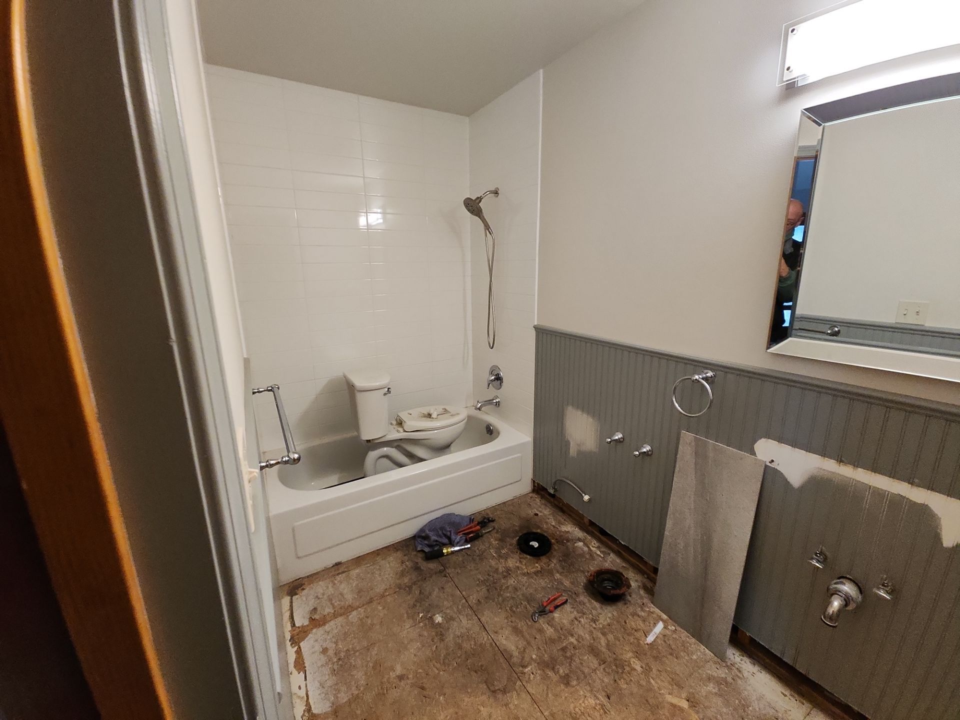 Remodel of a bathroom by Painter1 Inland Northwest