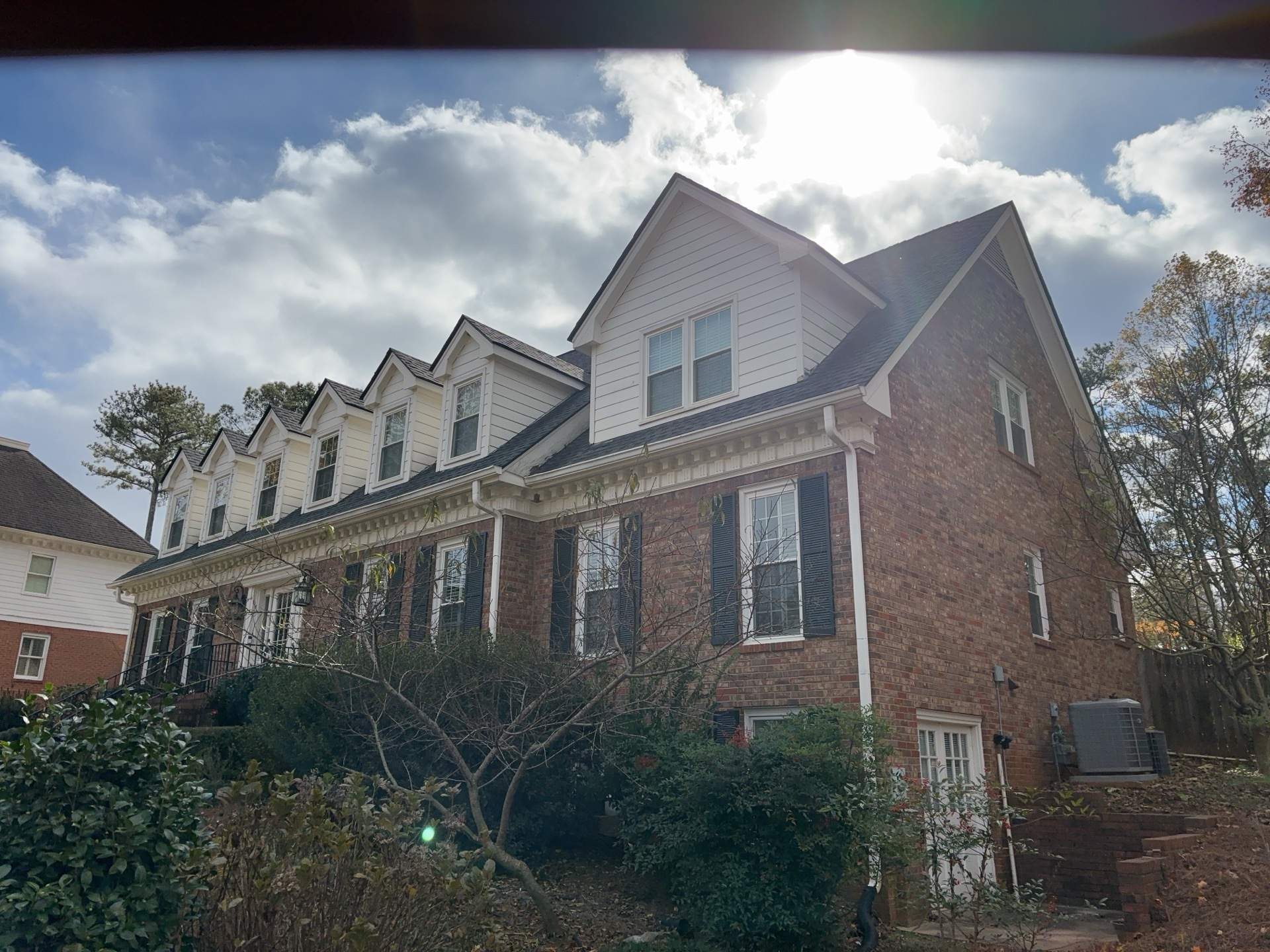 Dormer Siding Replacement using James Hardie Lap Siding in Atlanta, GA by Nelson Exteriors