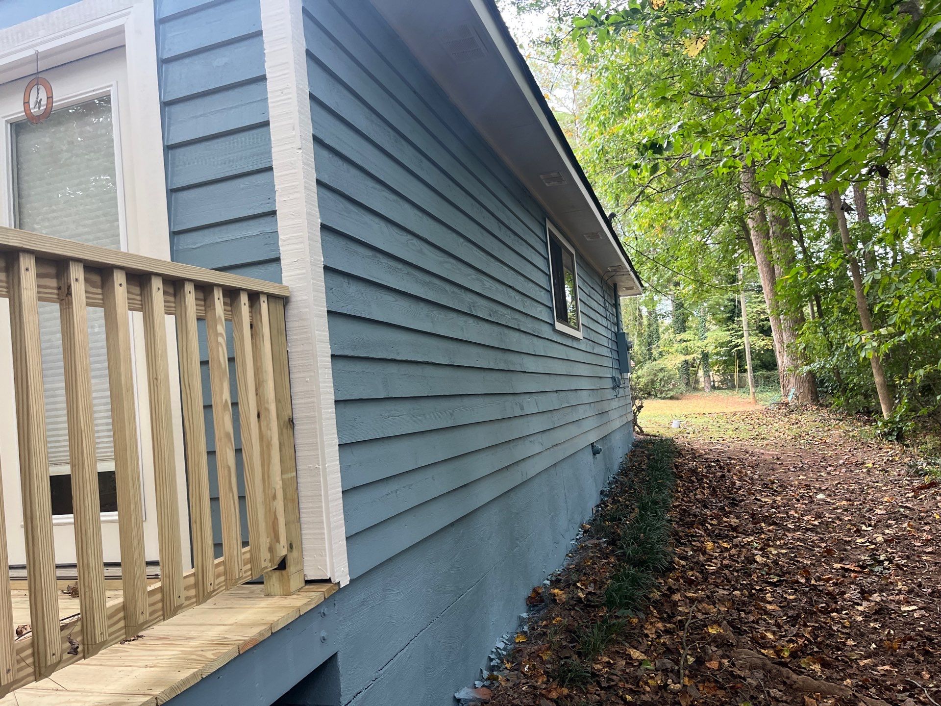 Rotten Wood Replacement, Exterior Painting, and Deck Resurface by Nelson Exteriors 