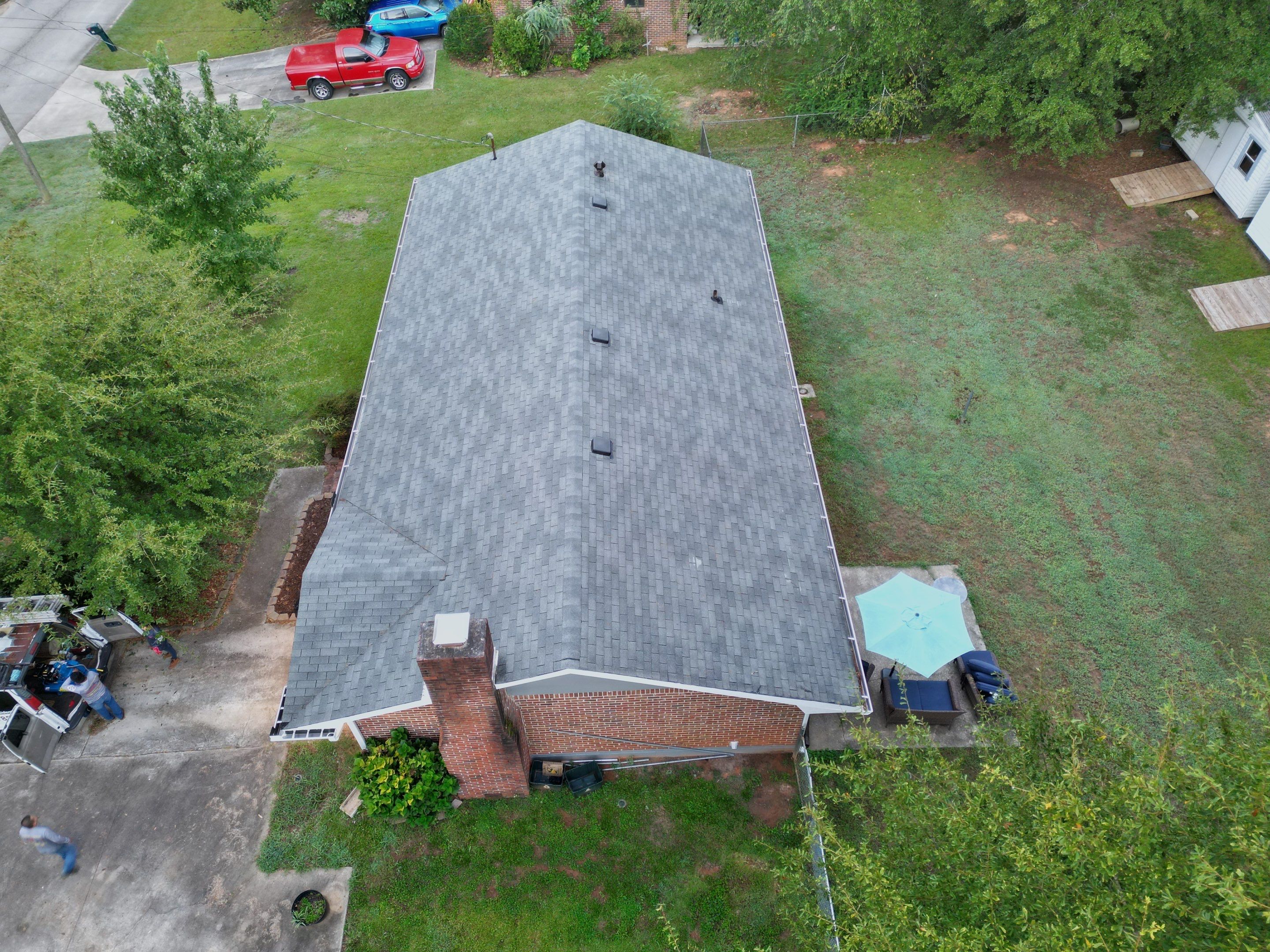 Roof replacement and Gutters Guards Installation  by Deerfield Roofing LLC