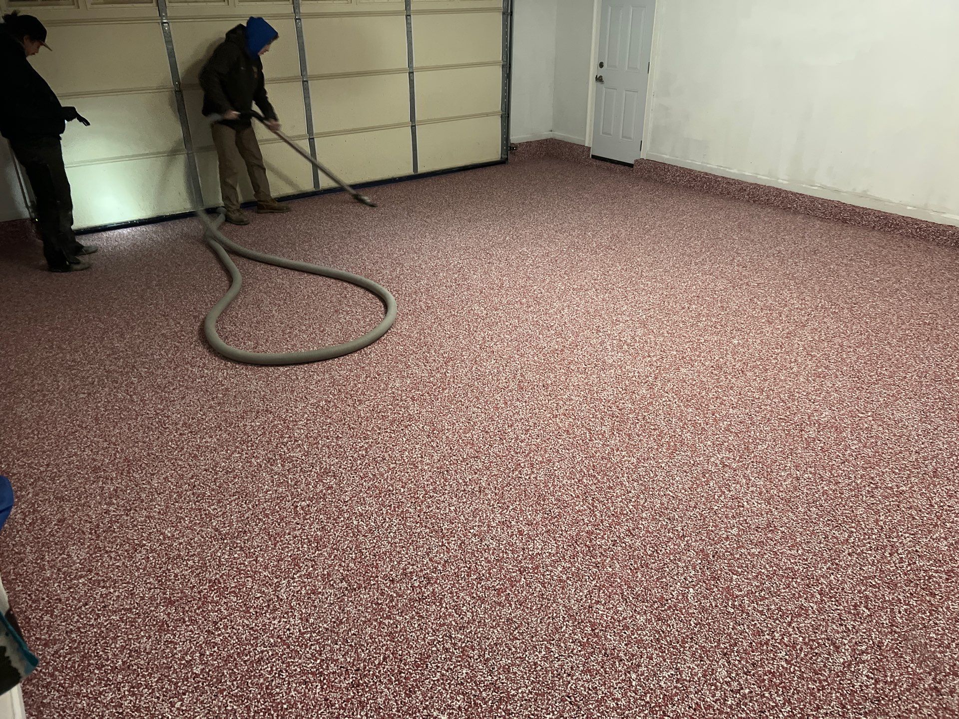 Epoxy Flake Floor Installation | Grand Rapids Michigan by Gordon Painting