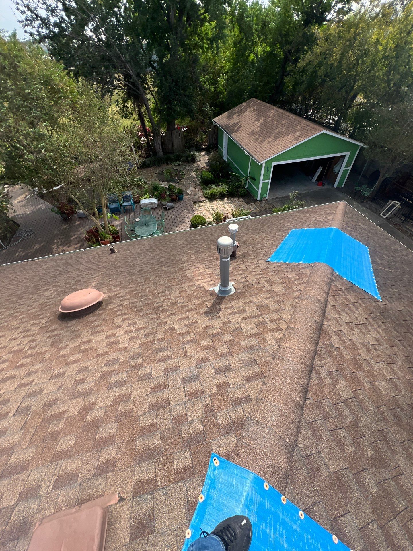 Residential Roofing Repair using Owen's Corning Duration (Lifetime) Shingles by Roof Repair Company