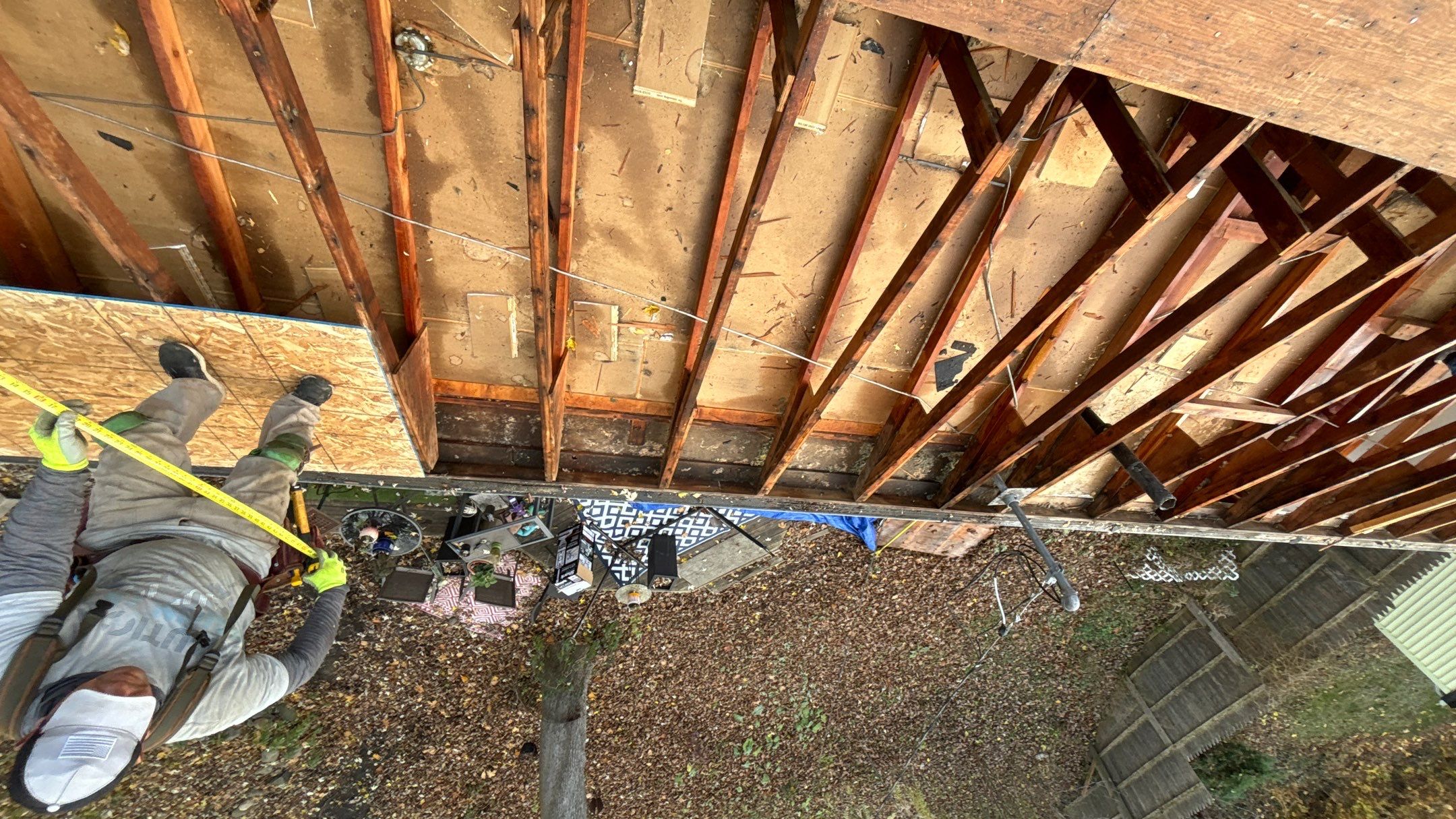 Roof Replacement using CertainTeed Landmark Driftwood by 180 Contractors