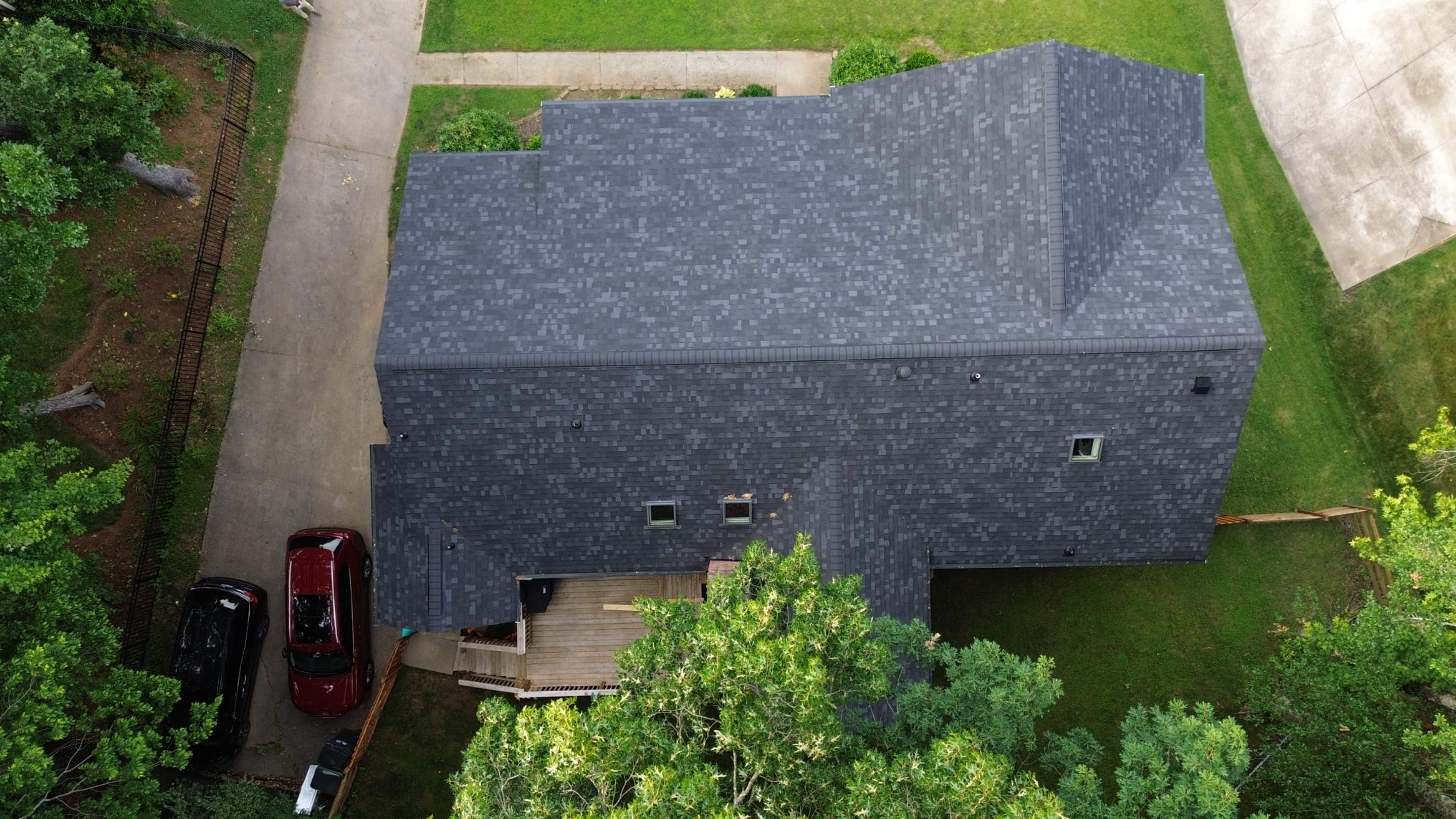 Residential Roof Replacement and Gutter Installation in Charlotte, NC by Merritt Roofing LLC