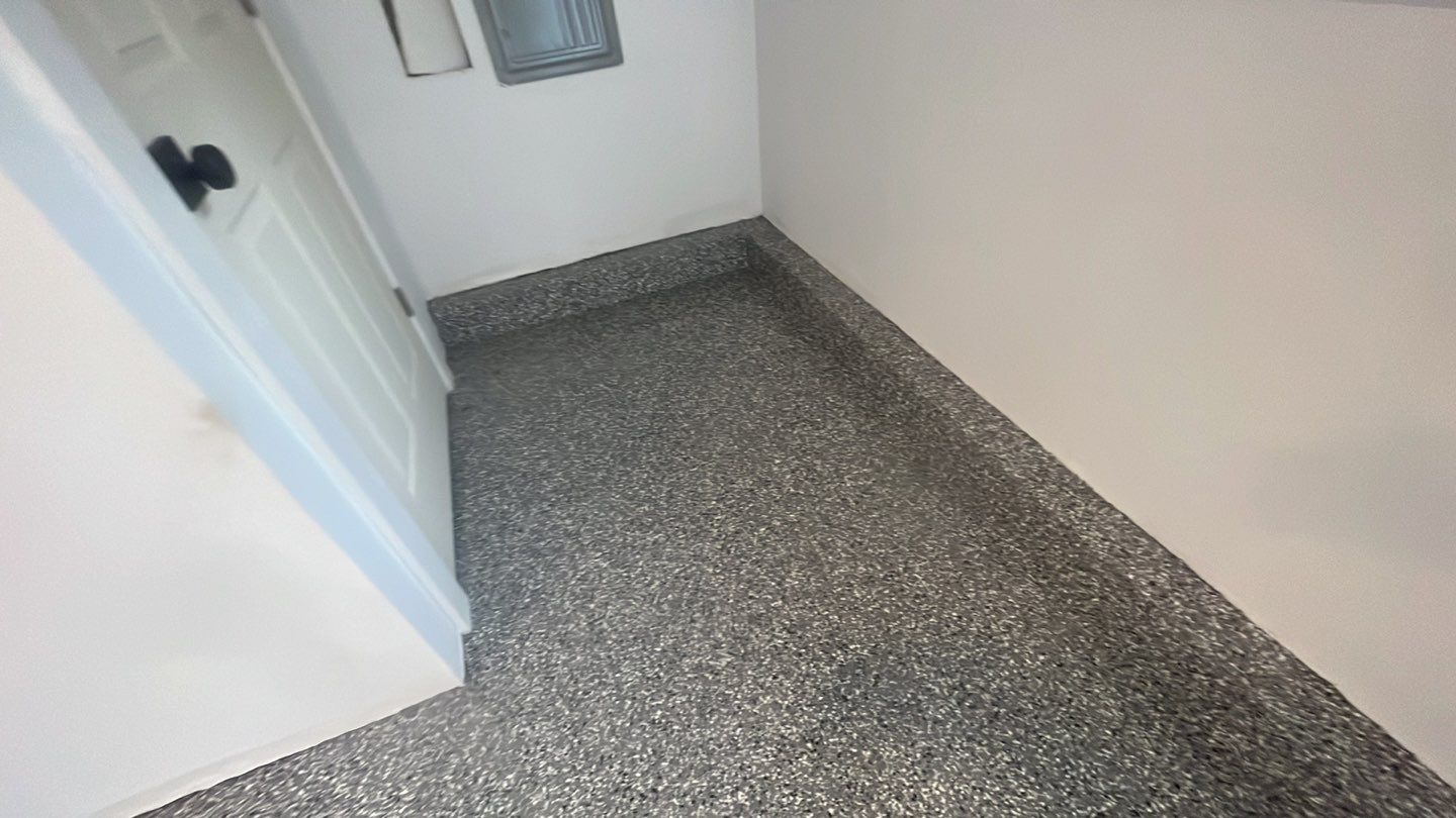 Godaire Basement TransFLOORmation by Symphony Concrete Coatings