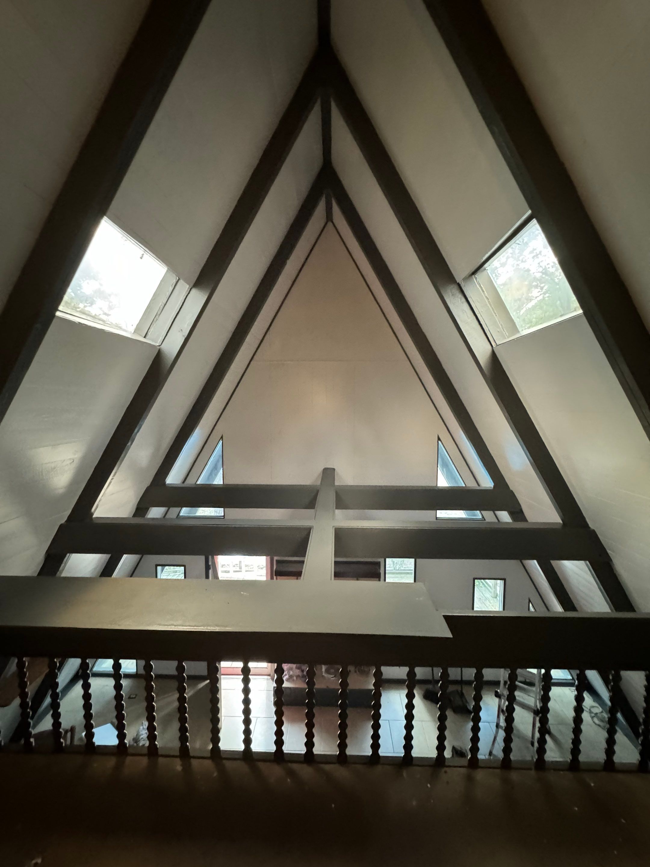 A Frame House Interior Repaint by Quality Coats Painting