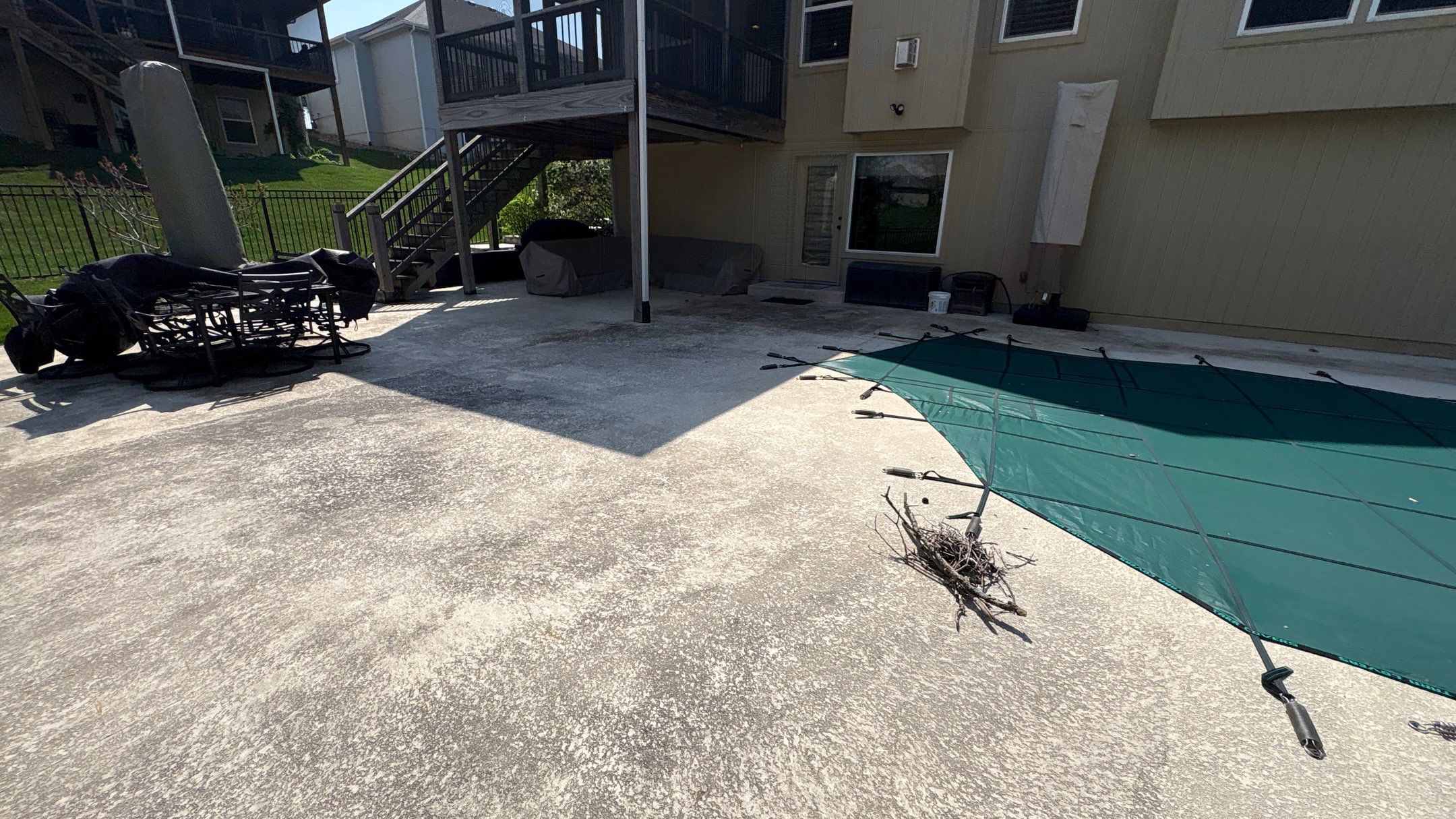 Pool Deck Refresh- Kansas City, MO by Big Red Decorative Concrete, LLC