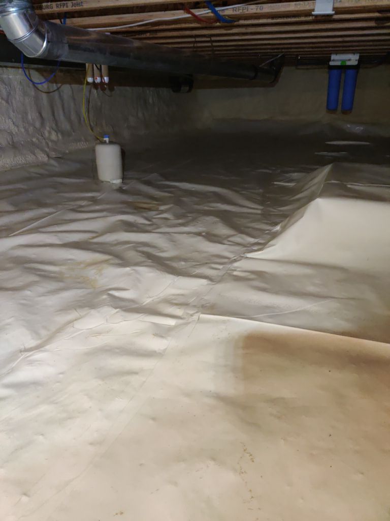 Crawl Space Cleanup using Encapsulate by Accountable Home Services