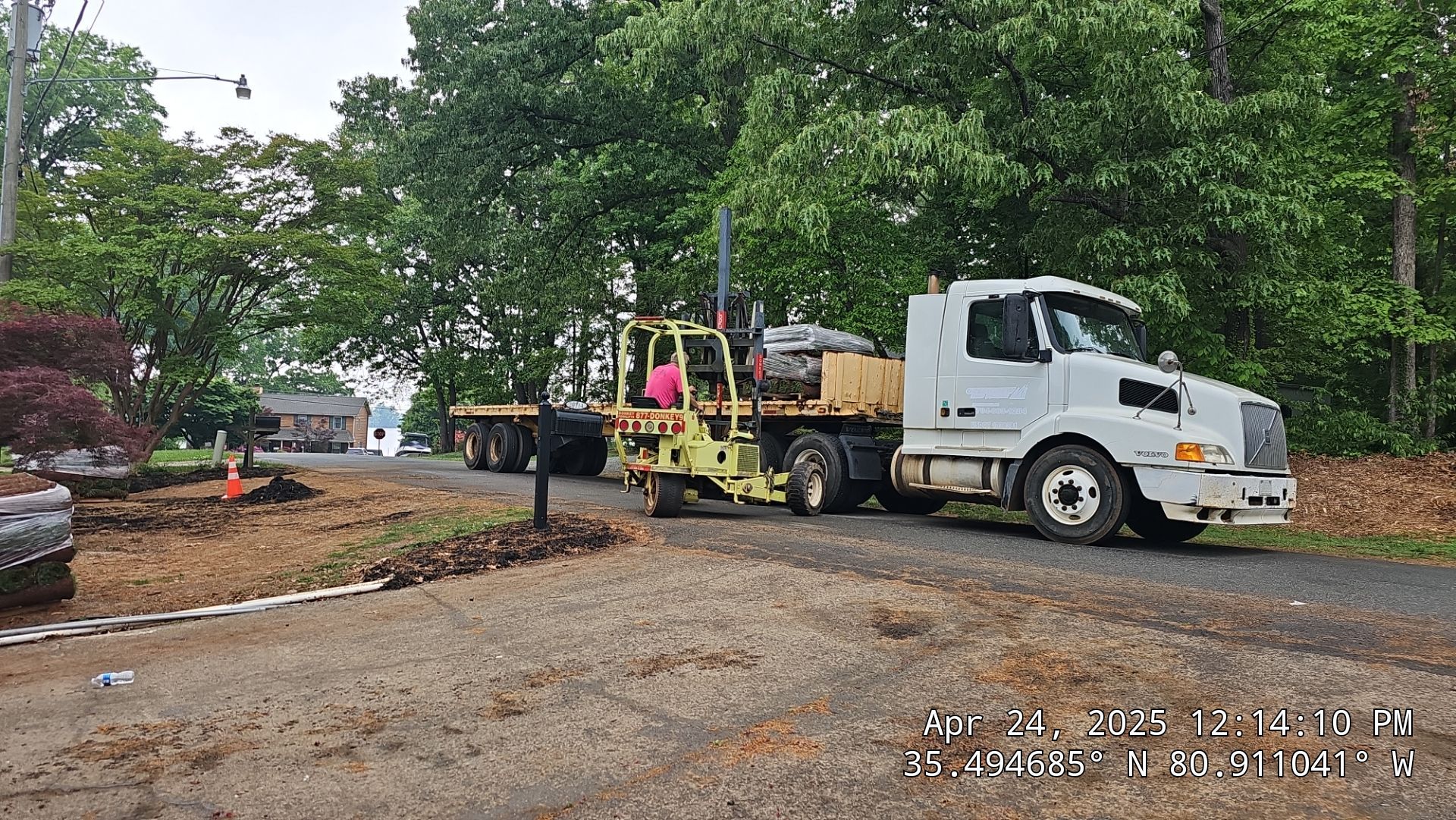 Hardscape Installation using Irrigation by Carolina-Metro Landscape, Inc