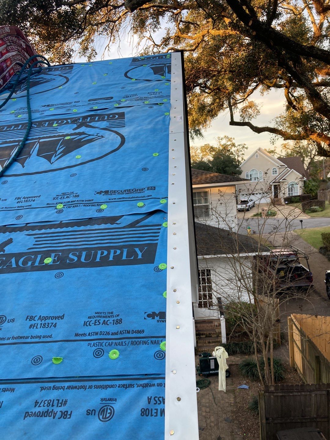 Residential Roofing Installation using Roof Replacement by American Roofing & Construction LLC