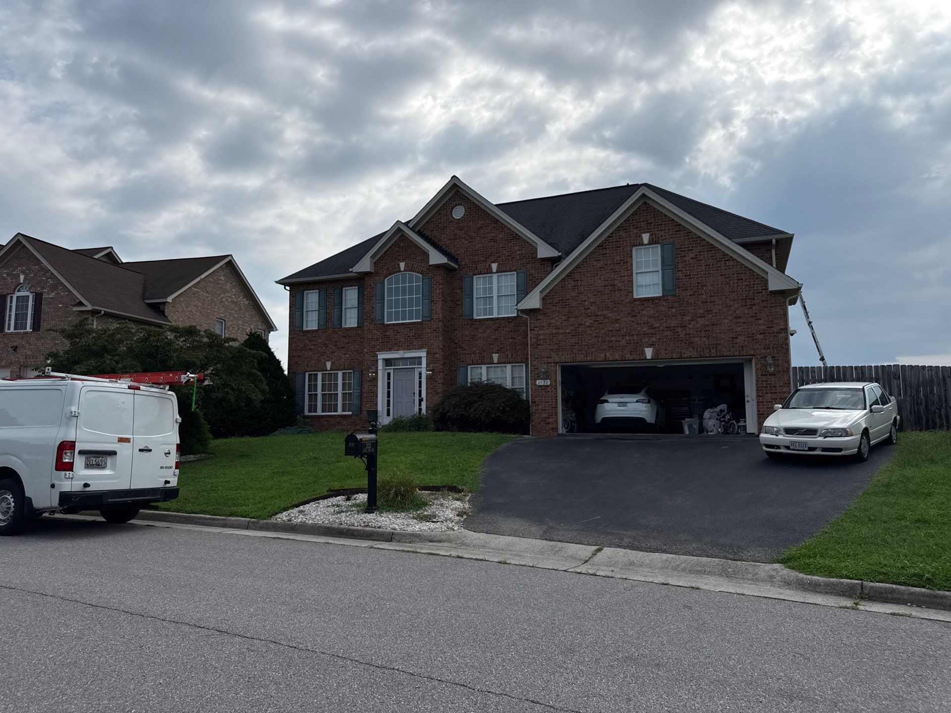 Winter Tesla Solar Roof Installation! by American Home Contractors