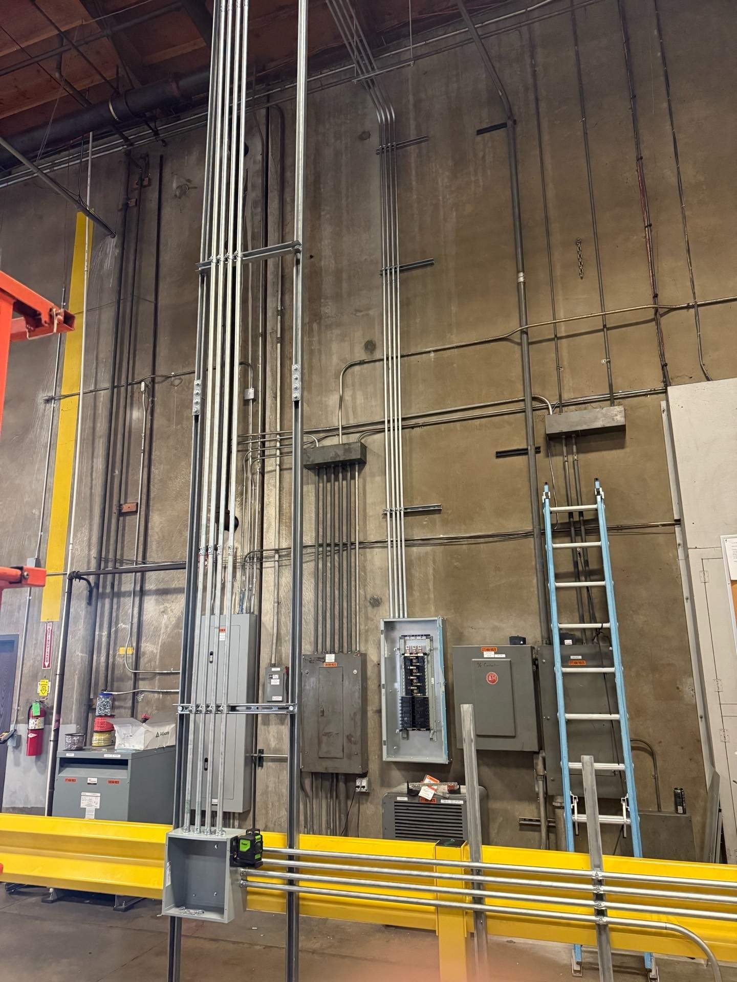 Forklift Charging Stations & LED Lighting Upgrade – Chemical Storage Facility, Santa Fe Springs, CA by Ring and Ping Inc.