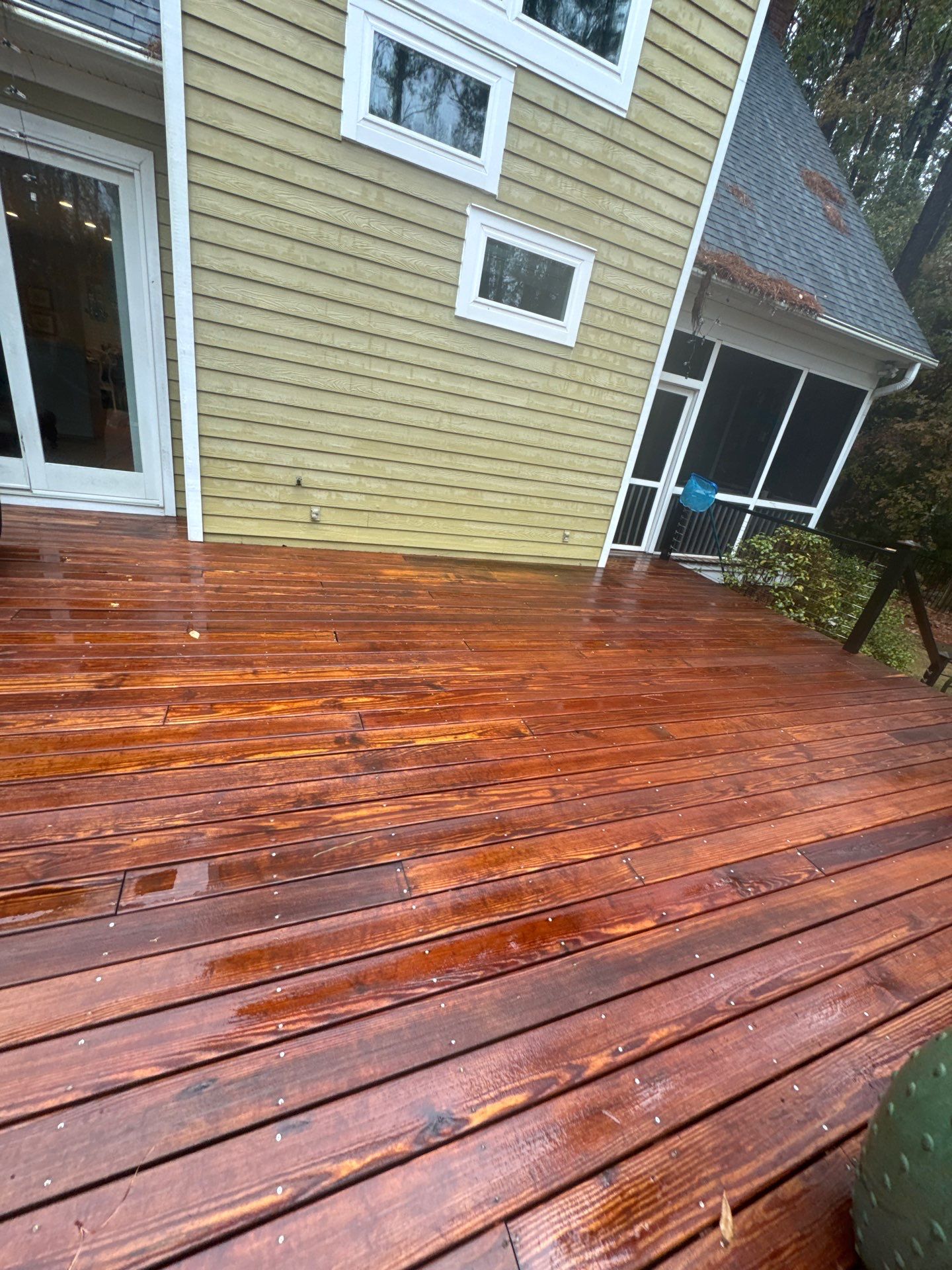 Weathered Deck using Wood Sealant by DuraSeal