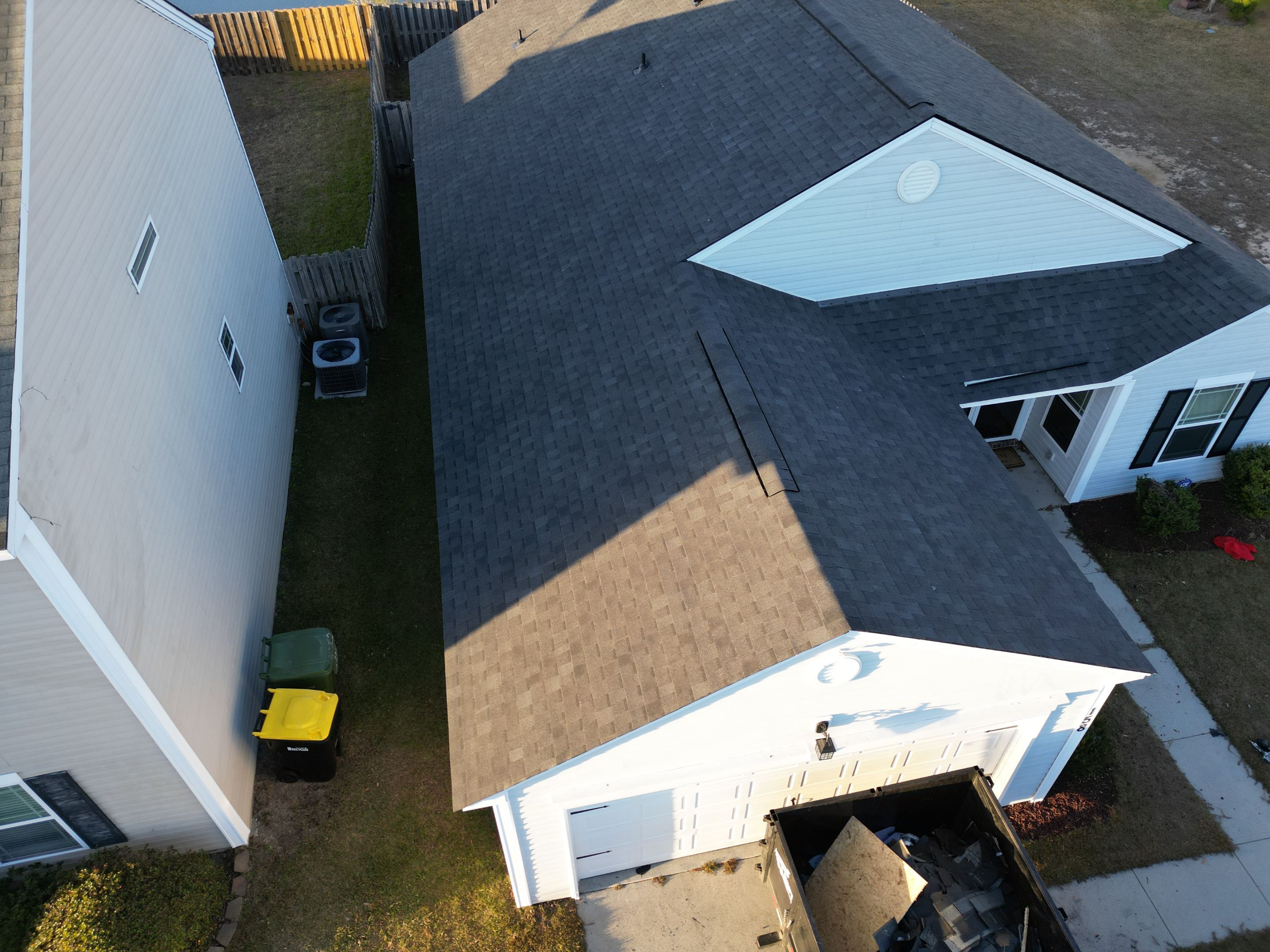 Residential Roofing Installation using Atlas Pinnacle Pristine Black Shadow. by Talya Roofing