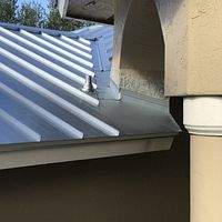 24ga 1.5" Mechanical Seam Mill Finish by Total Roofing System The Metal Roof Experts