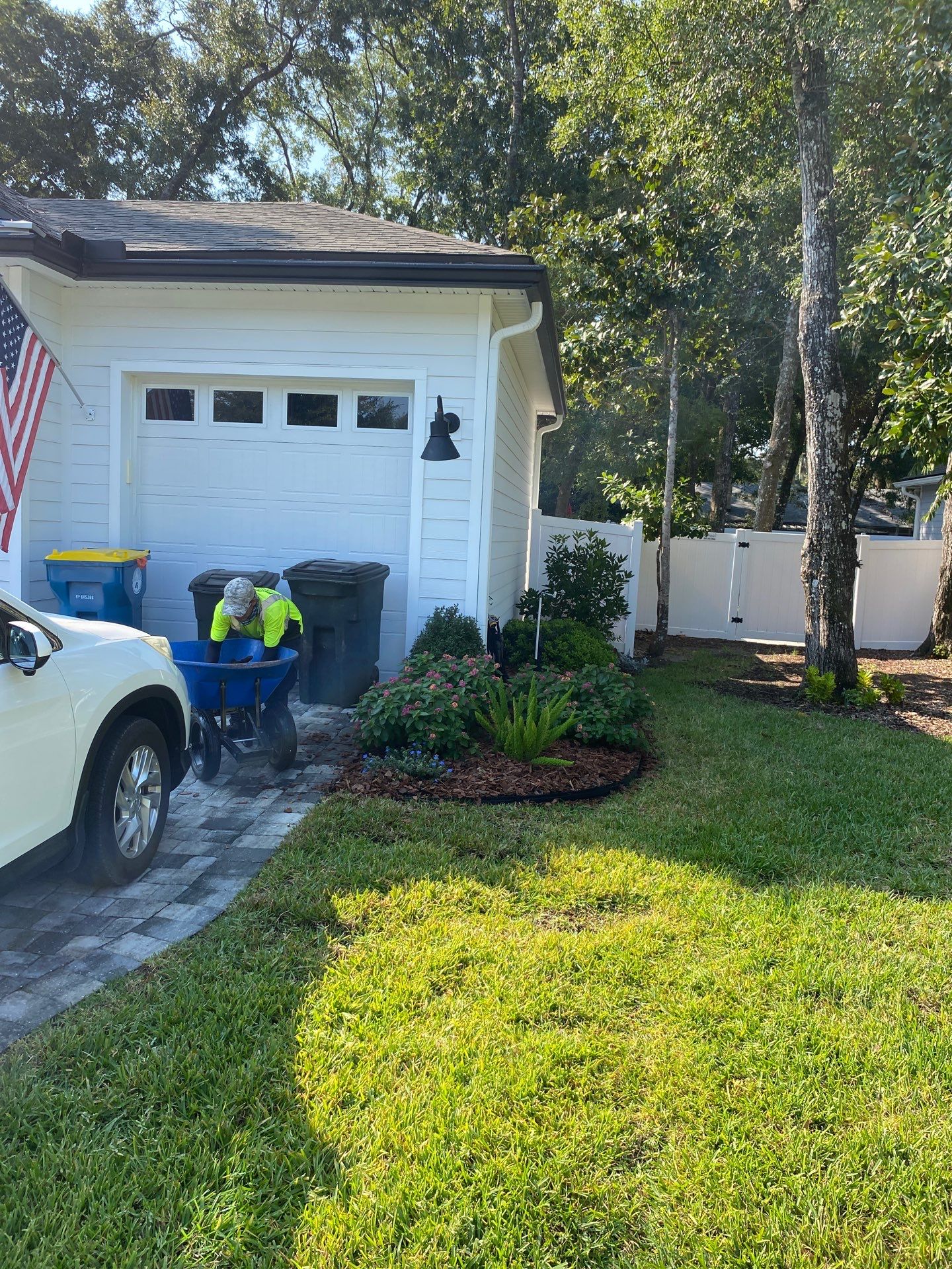 Pine Bark Install | Residential by ProGreen Services