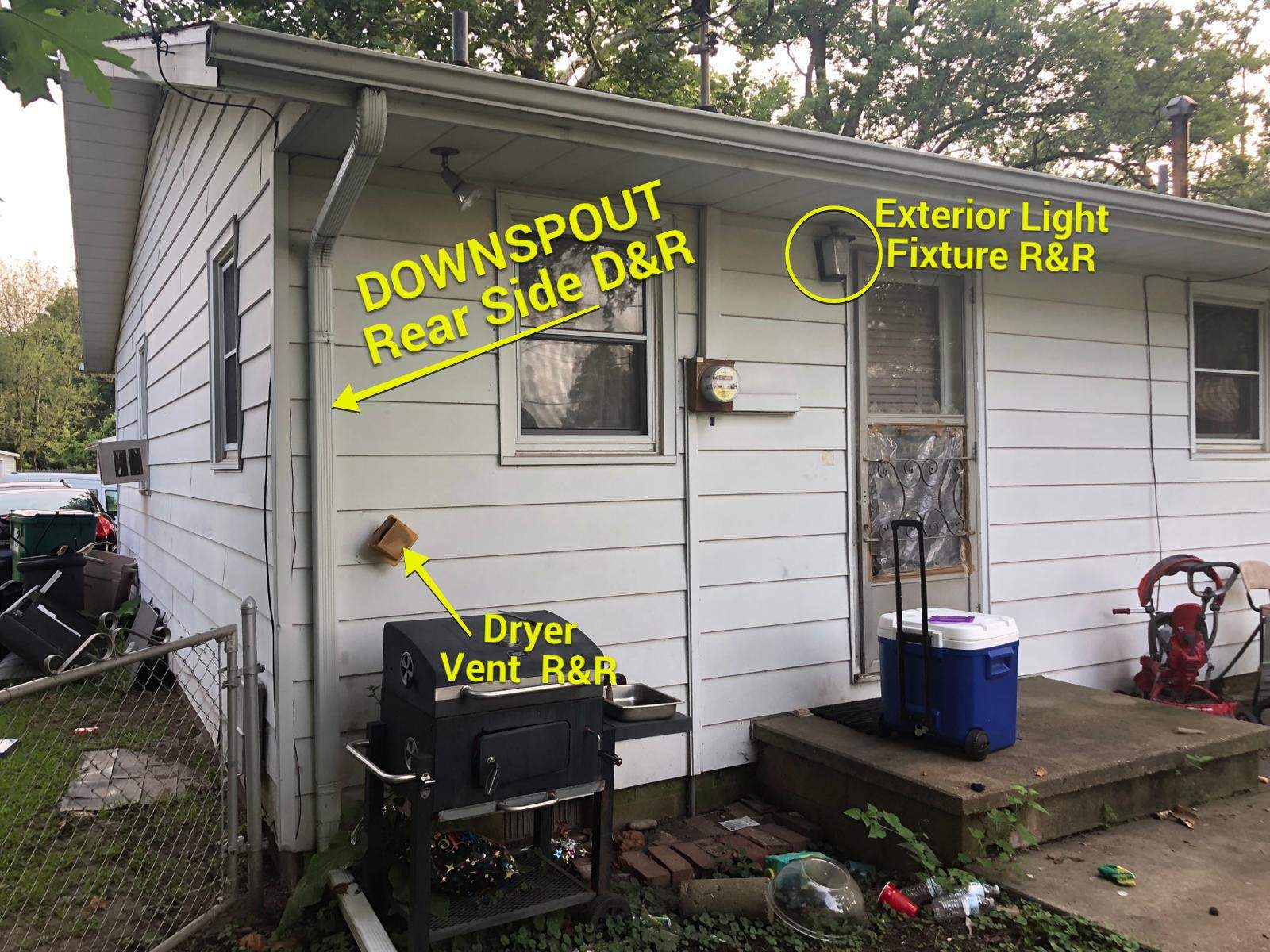 Siding Installation using pictures by storm restoration services inc