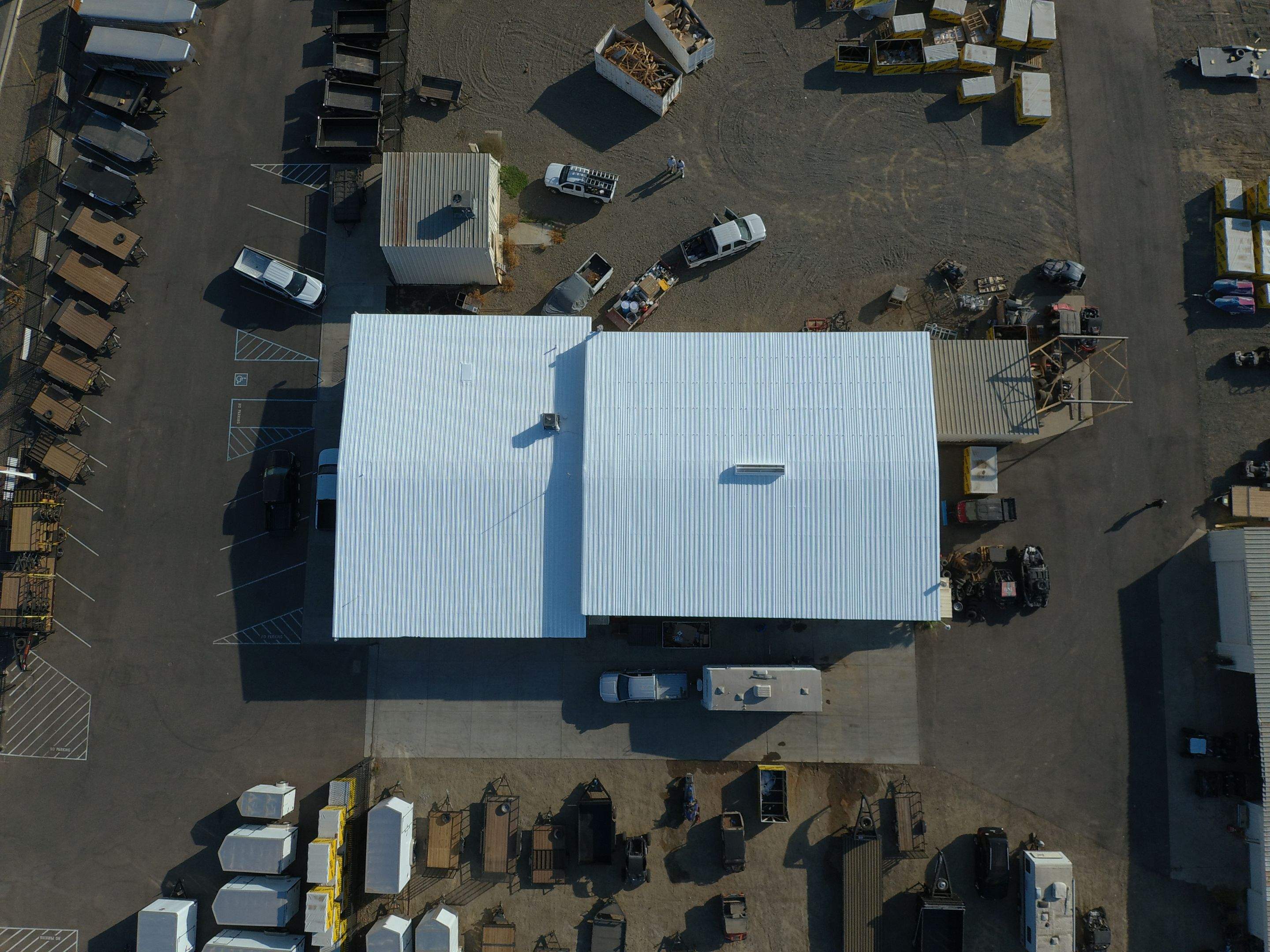 Metal Restoration Roofing system with Benchmark/PUMA XL 20 yr warranty by Straight Edge Roofing Inc