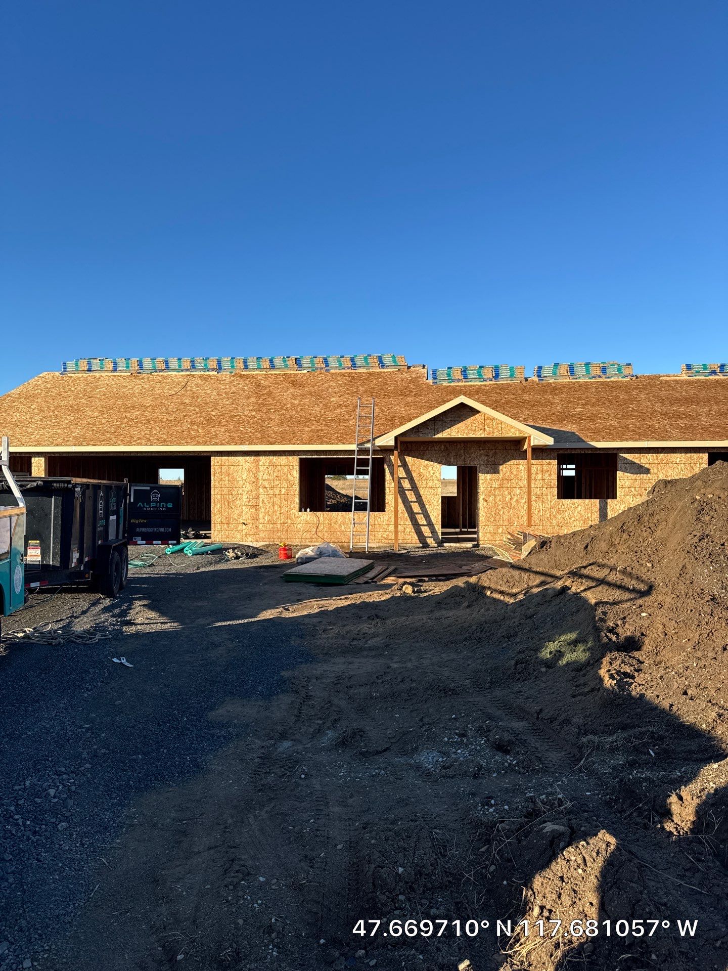 Project in Medical Lake, Washington by Alpine Roofing