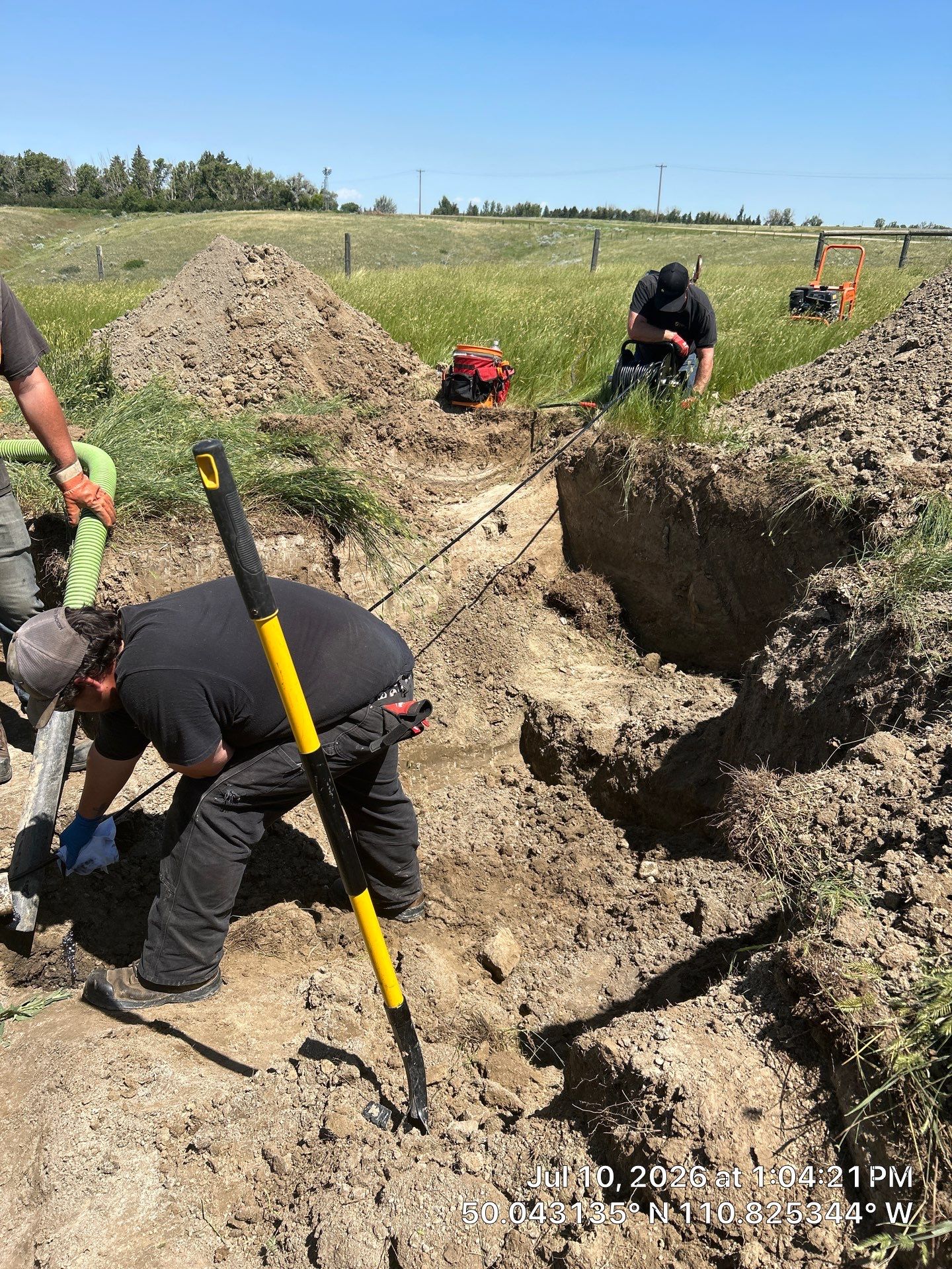 Septic System Upgrade, Repair and Drain Field Cleaning in Cypress County by Septic Medic Inc.
