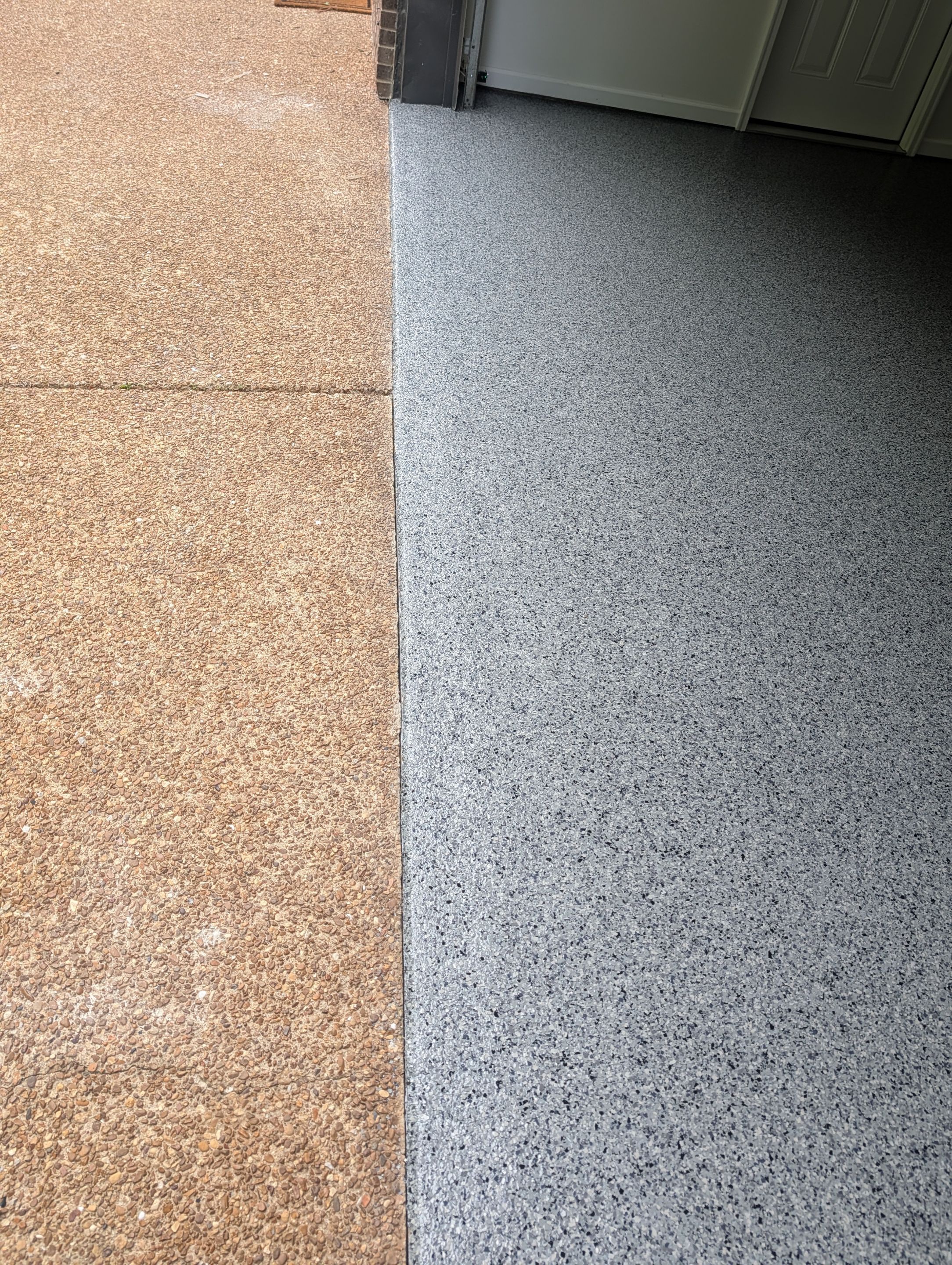Garage Floor Coating using Nightfall by My Garage Floor Guys
