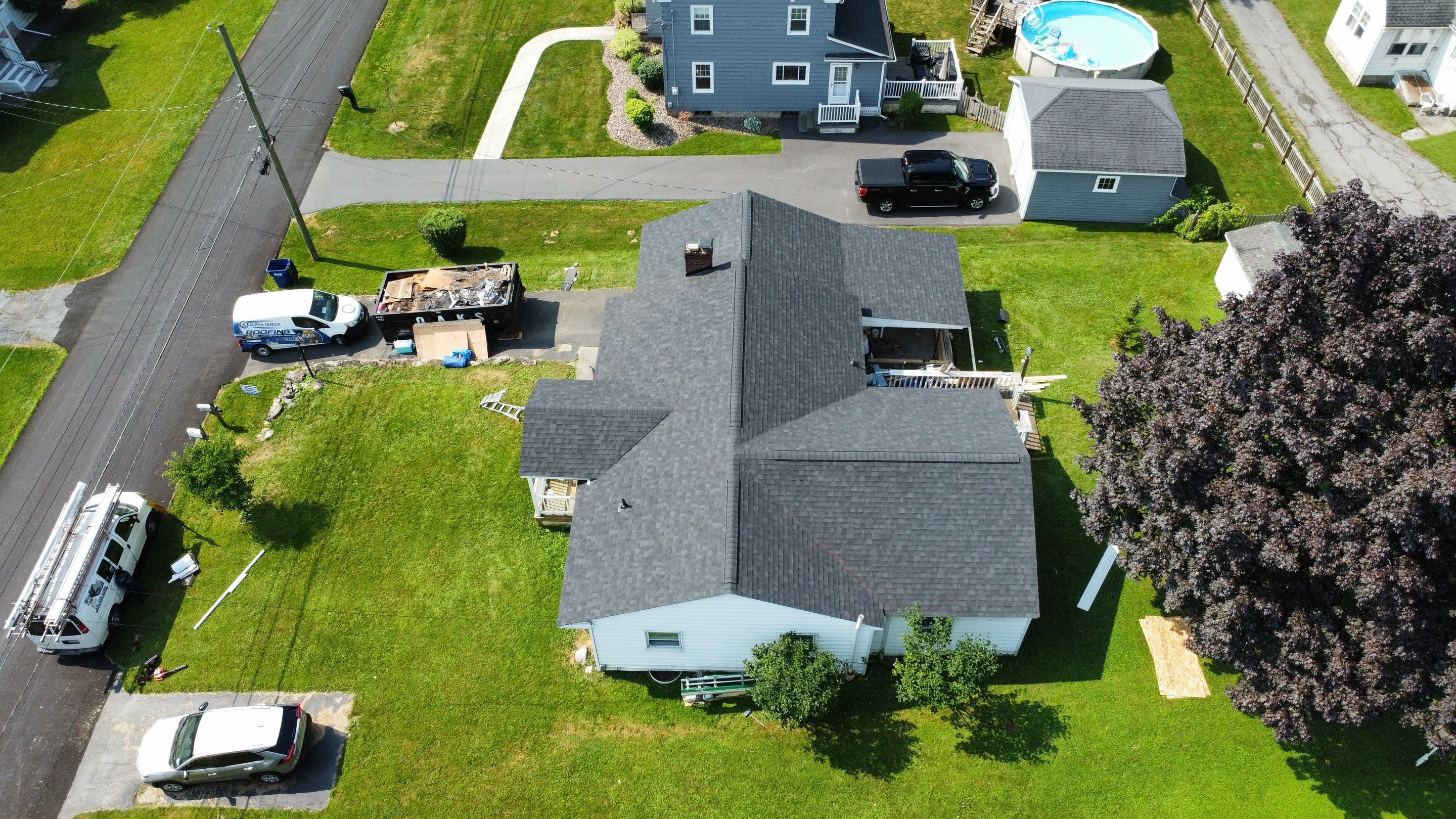 ✅ Another Roof Replacement Done in Auburn, NY! by Alpha Omega Roofing LLC