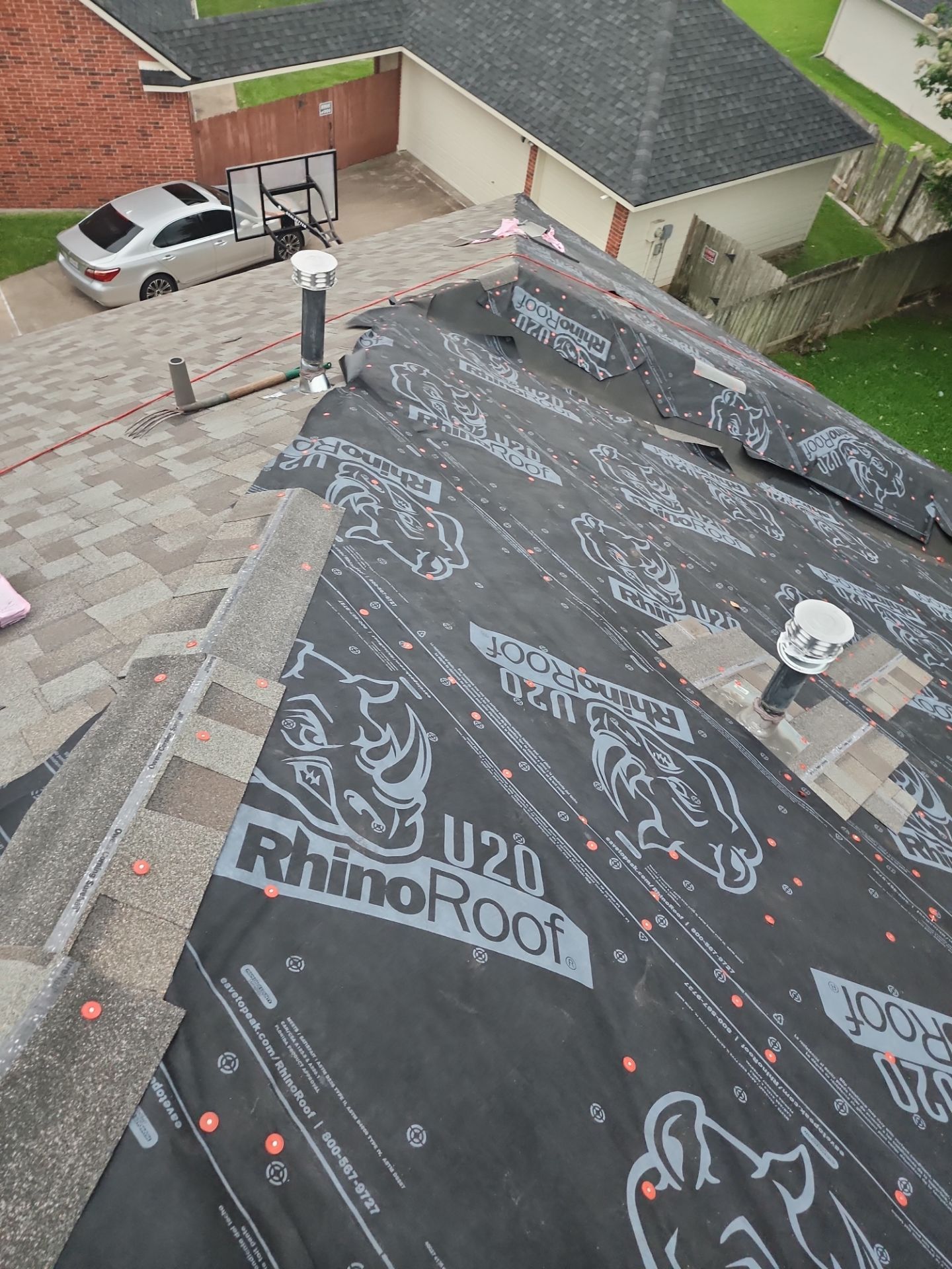 Residential Roofing Repair using Owen's Corning Duration (Lifetime) Shingles by Roof Repair Company
