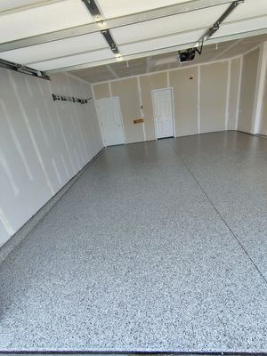 Custom Epoxy Garage Floor and Patio Coating in Sioux Falls