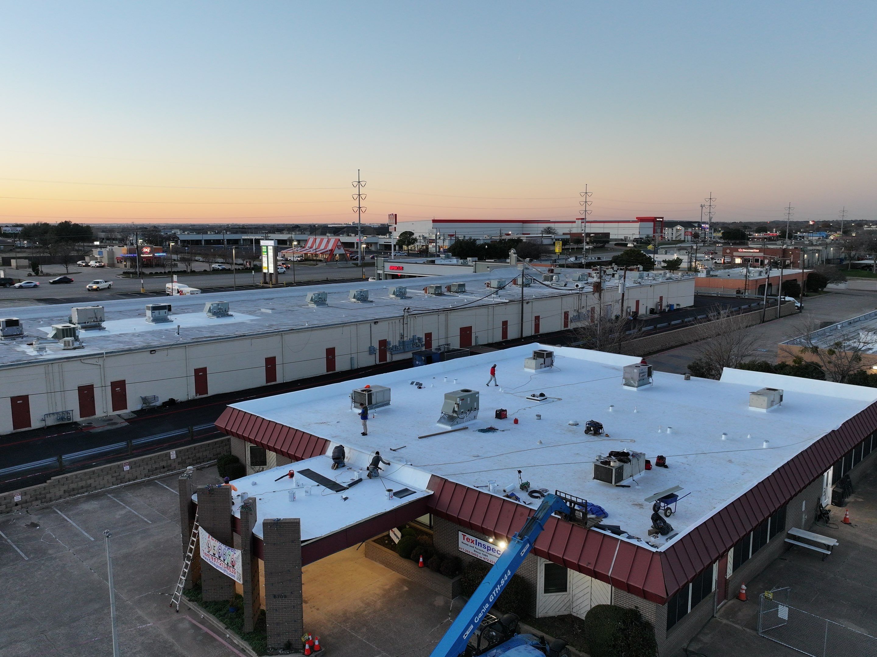 Commercial Roofing Installation using GAF Evergaurd TPO 60 Mil by Becker Roofing and Exteriors