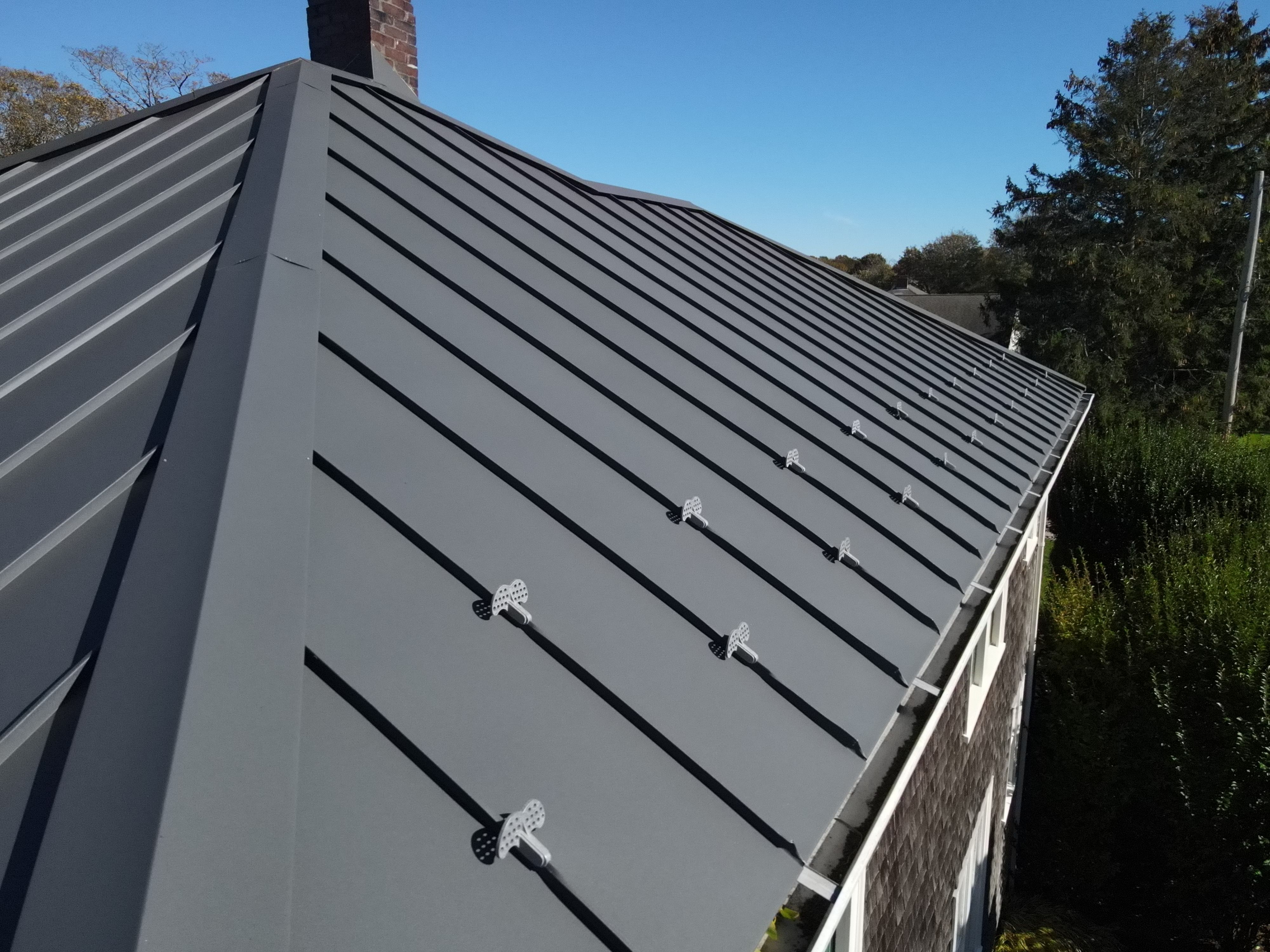 Newport Residence - Standing Seam Metal by Rinaldi Brothers