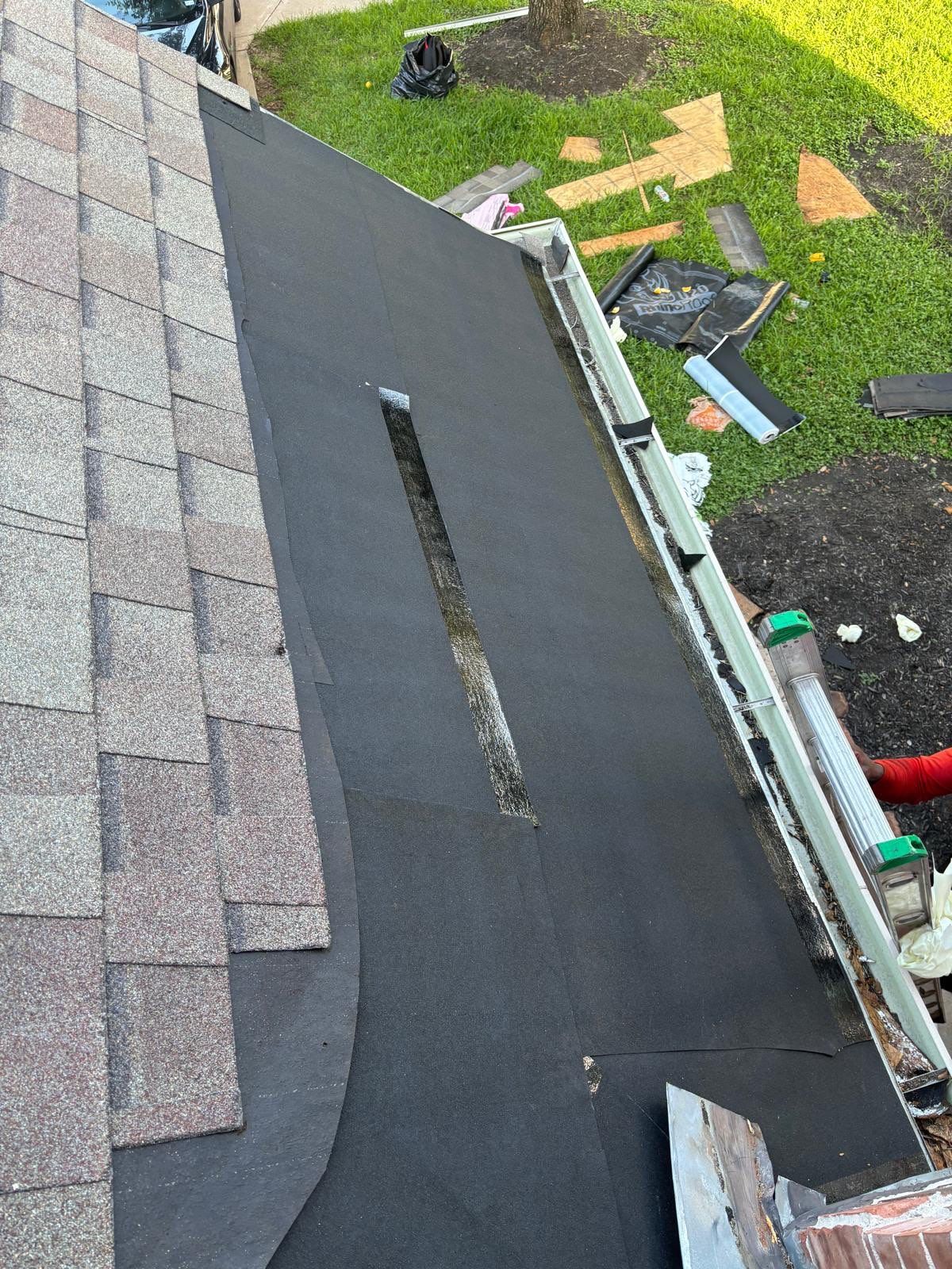 Residential Roofing Repair using Owen's Corning Duration (Lifetime) Shingles by Roof Repair Company