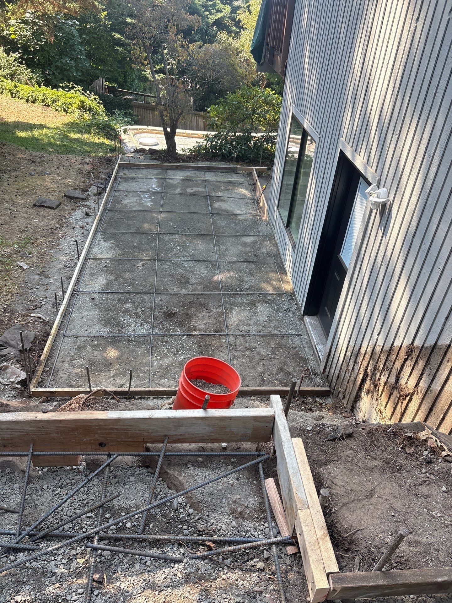 Backyard Concrete Patch Repair | Seattle  by Jireh Asphalt & Concrete Inc 