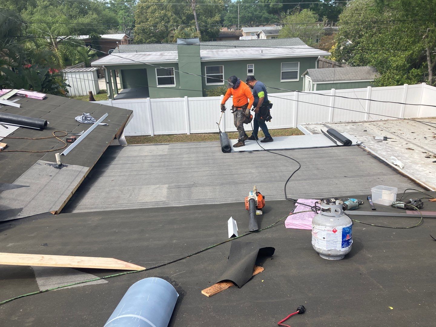 Project in St. Petersburg 33710 by Mitchell Roofing Company LLC