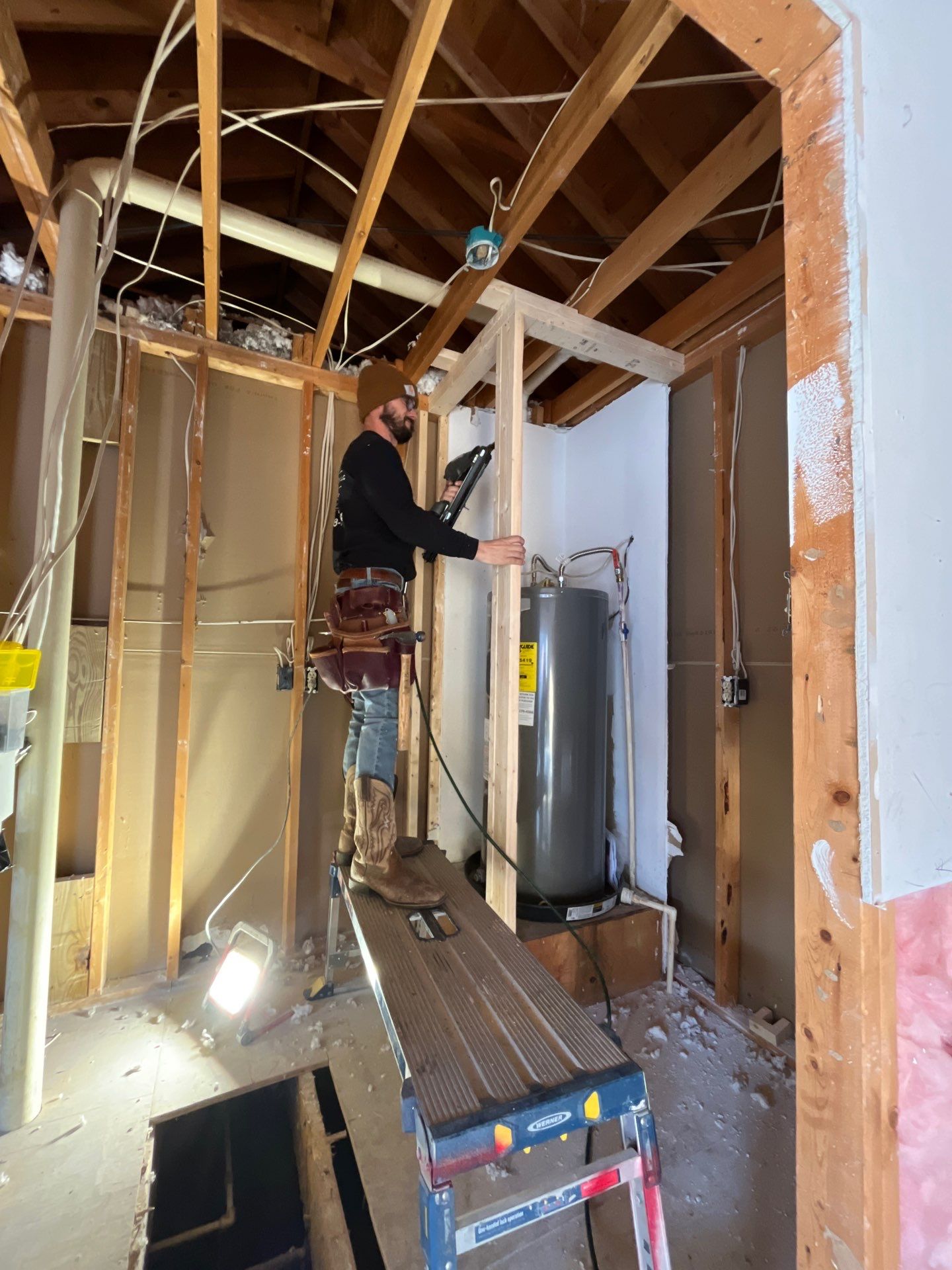 Garage Remodel And added Porch by Skilled Construction LLC