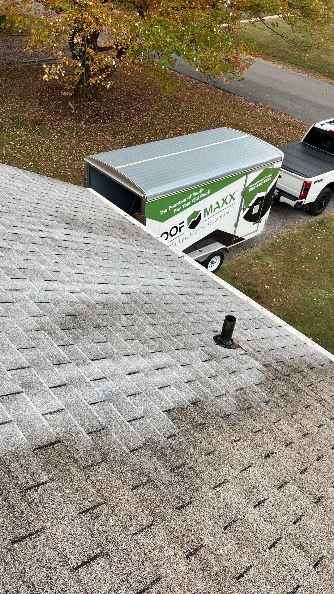 Project in Richmond by Roof Maxx of Midlothian