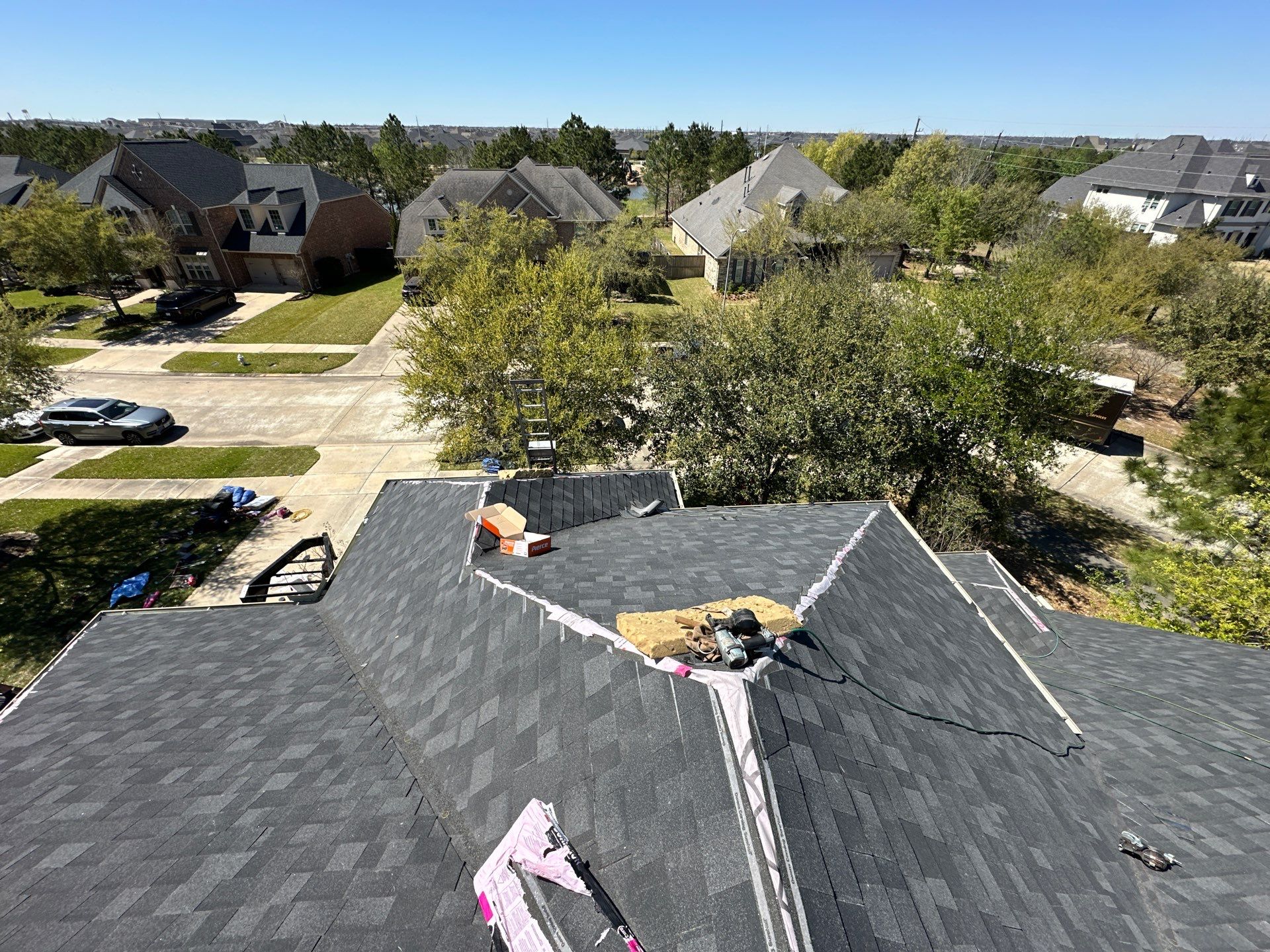 Project in Fulshear by Motion Roofing