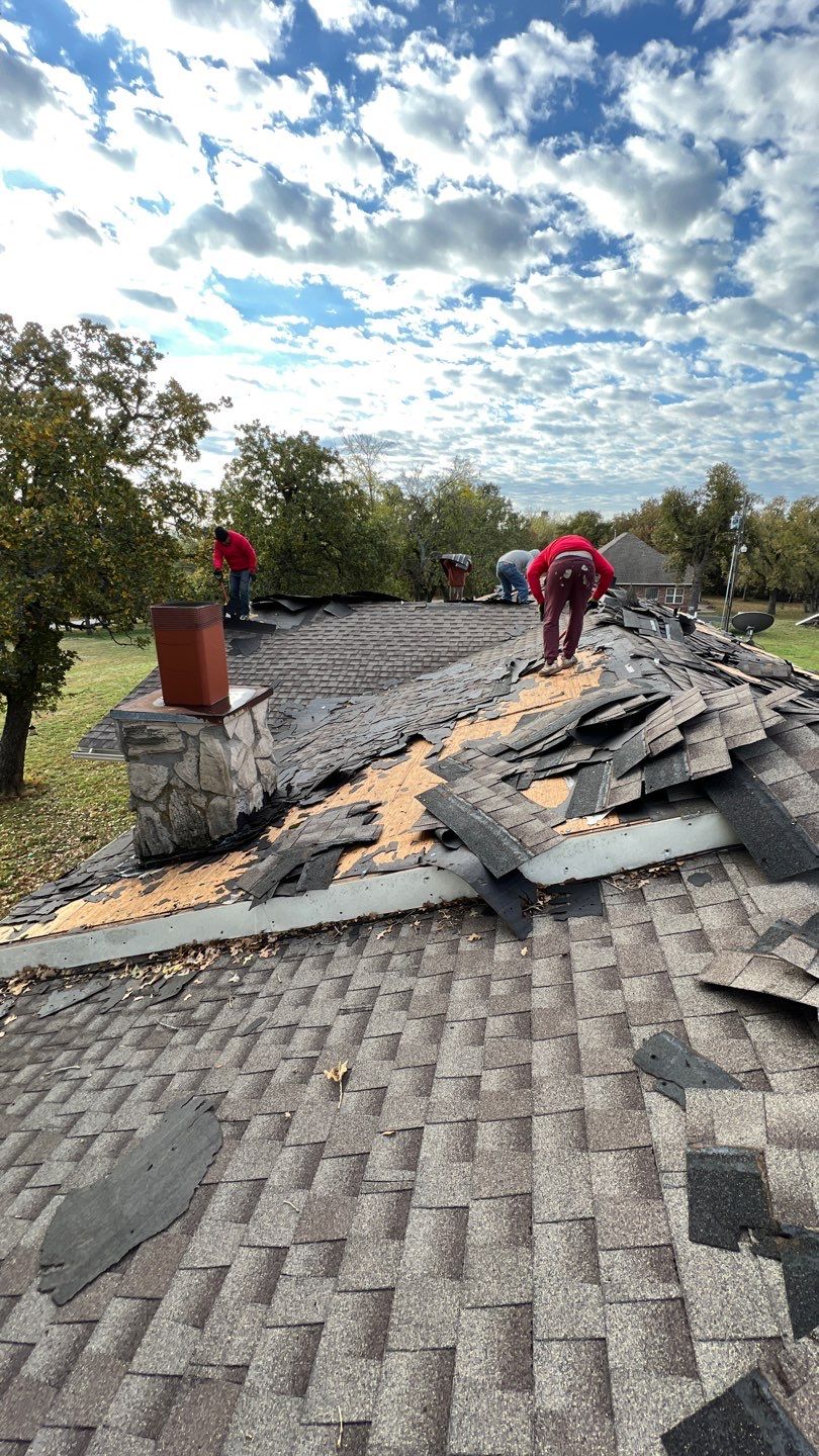 Residential Roofing Installation using GAF Natural Shadow  by A & H Roofing and Contracting