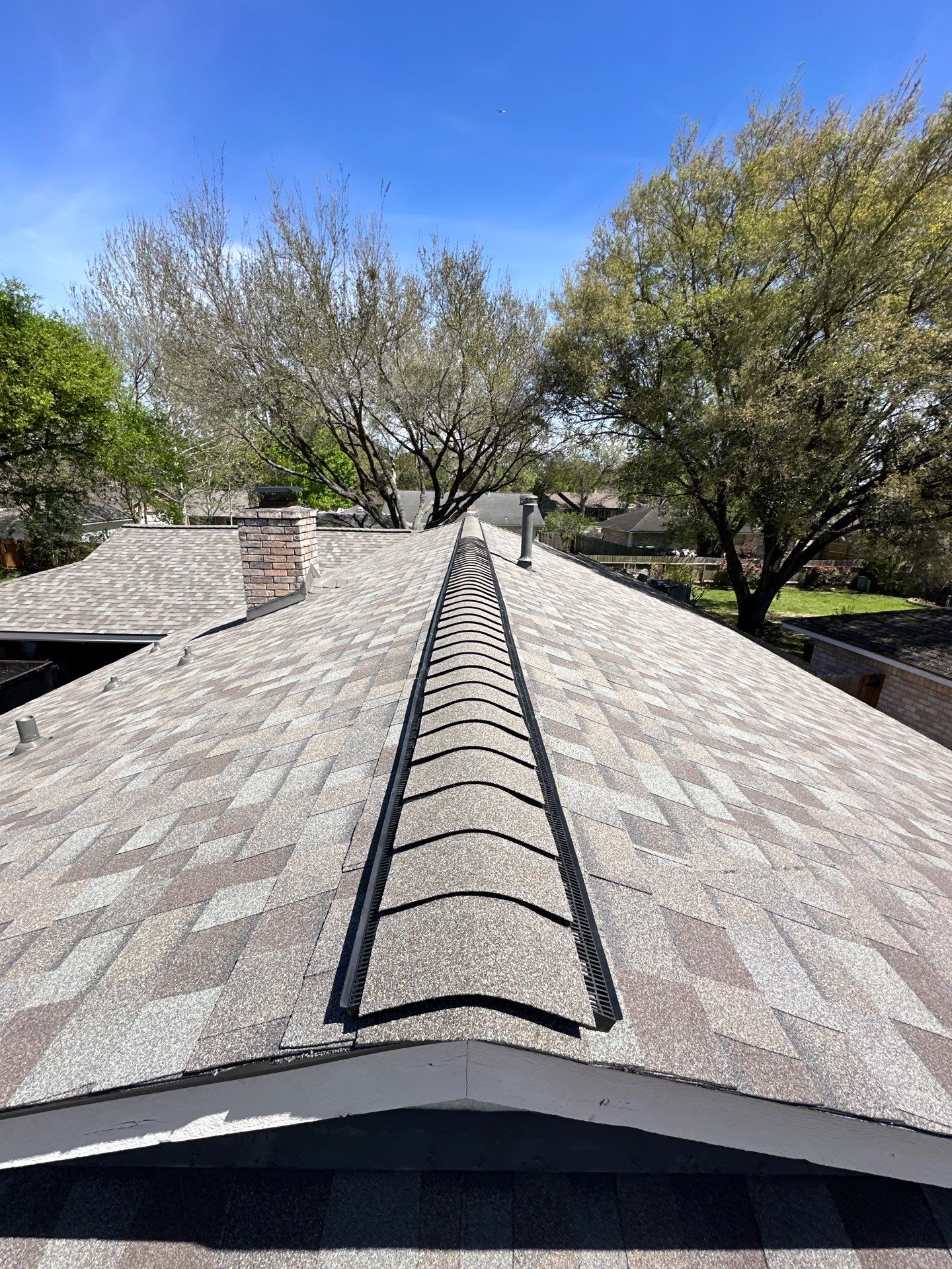 Project in Houston by Motion Roofing