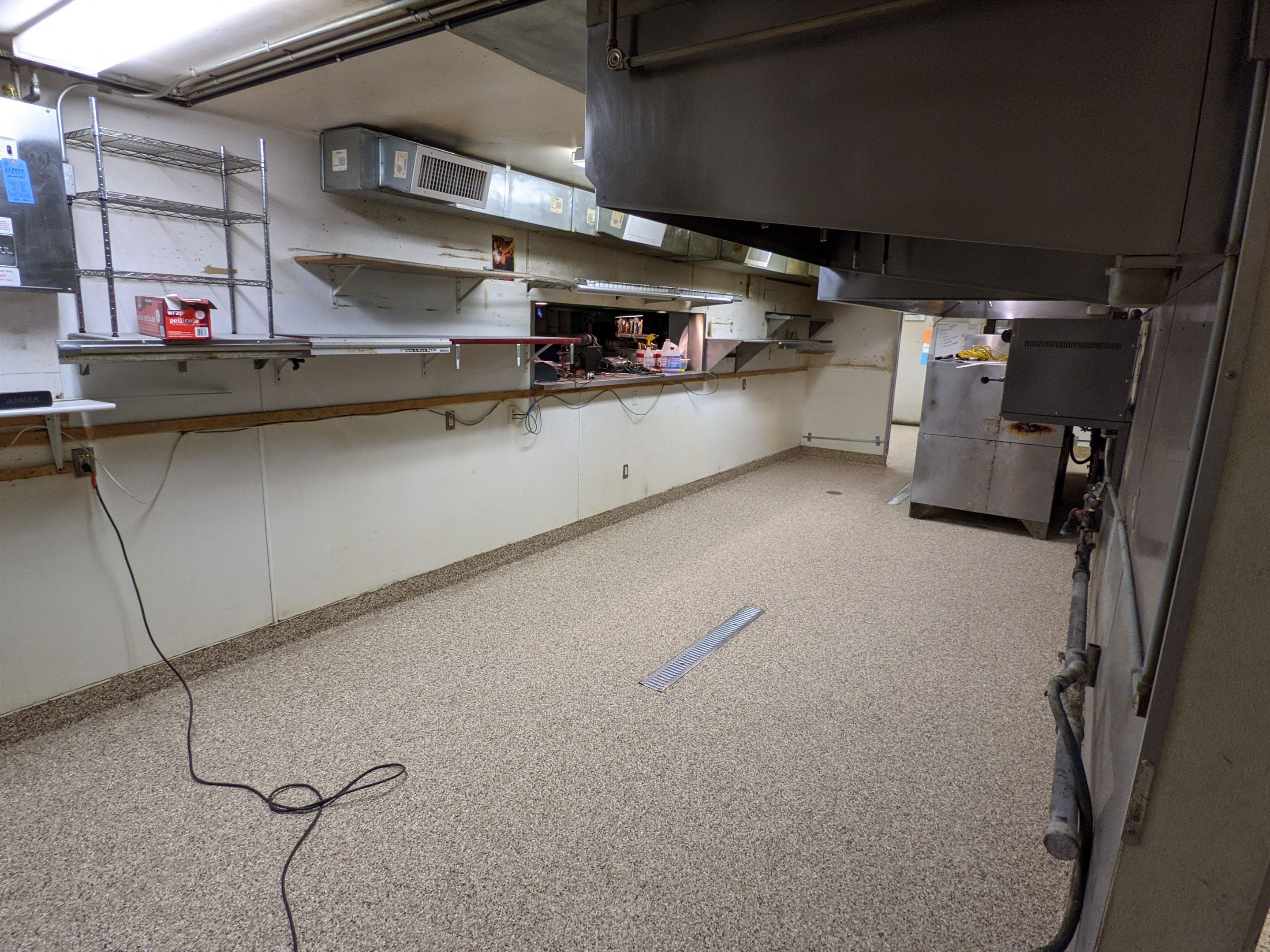Commercial Floor Transformation using Penntek Evolution System by Croc Coatings, LLC