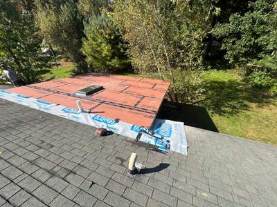 Screenroom Roof Rebuild