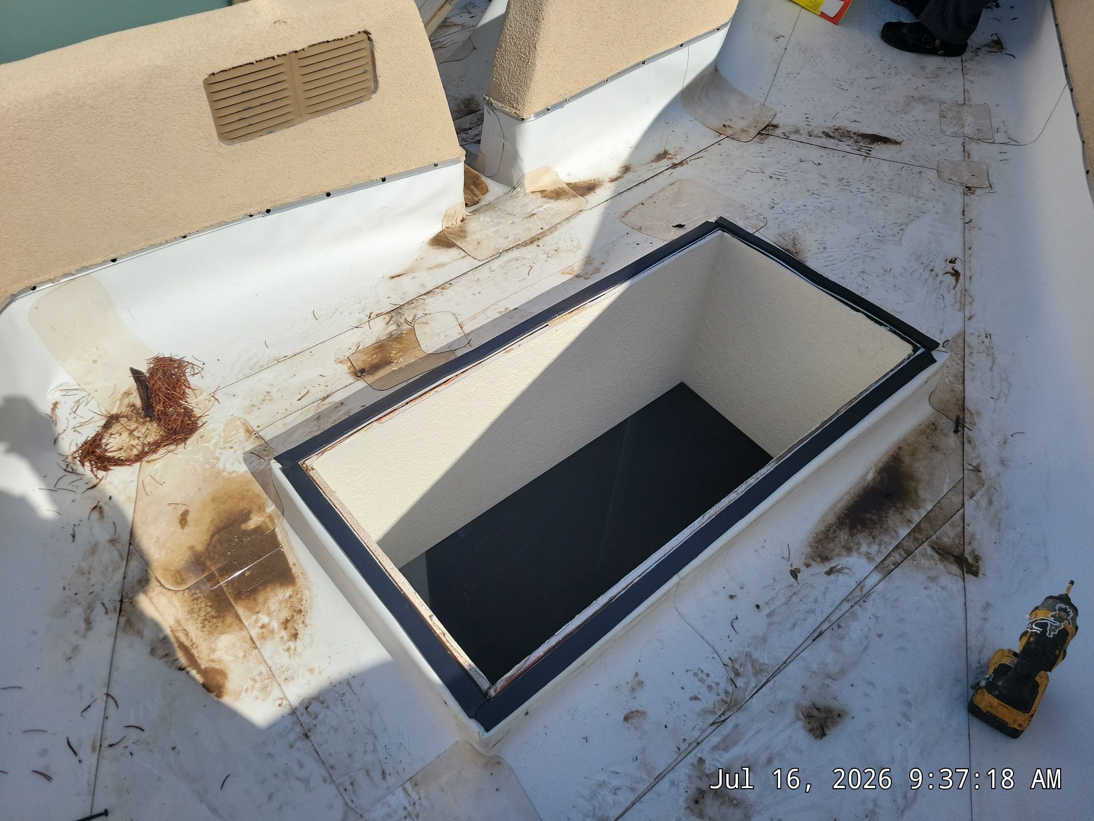 Low-e Glass Skylight Installation in Rio Rancho by Doyle Roof Masters Inc