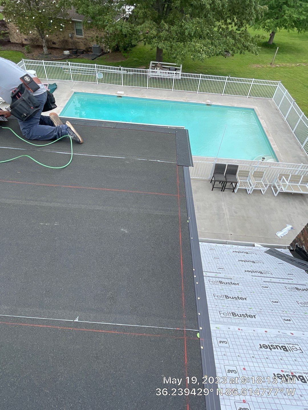 Residential Roofing Installation using GAF Timberline HDZ by Undersun Roofing 