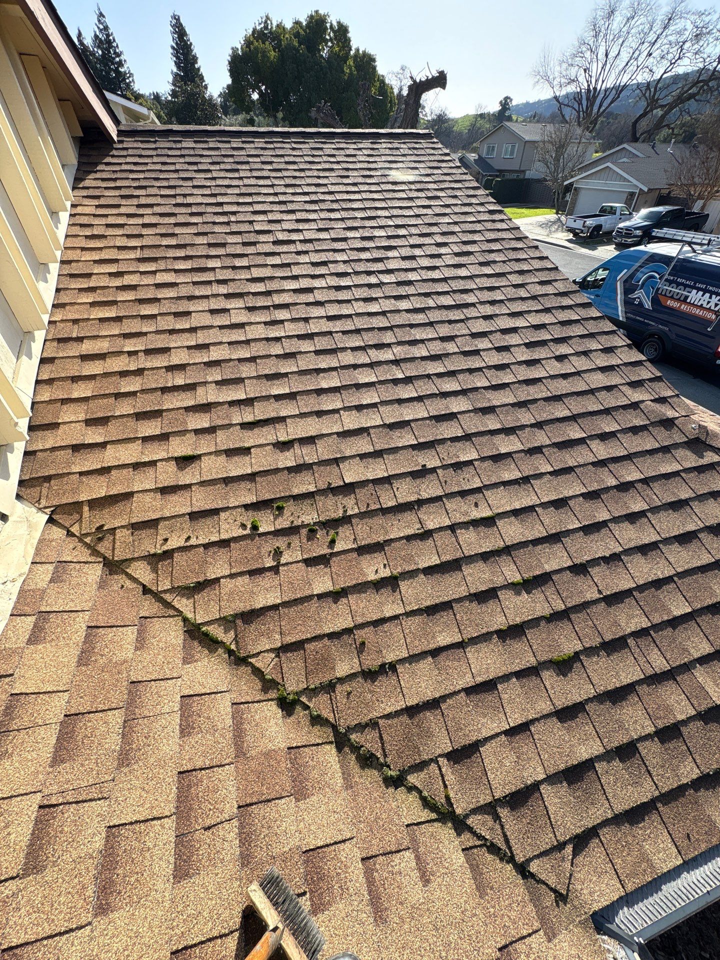 Roof Rejuvenation using Roof Maxx Treatment by Roof Maxx of Folsom
