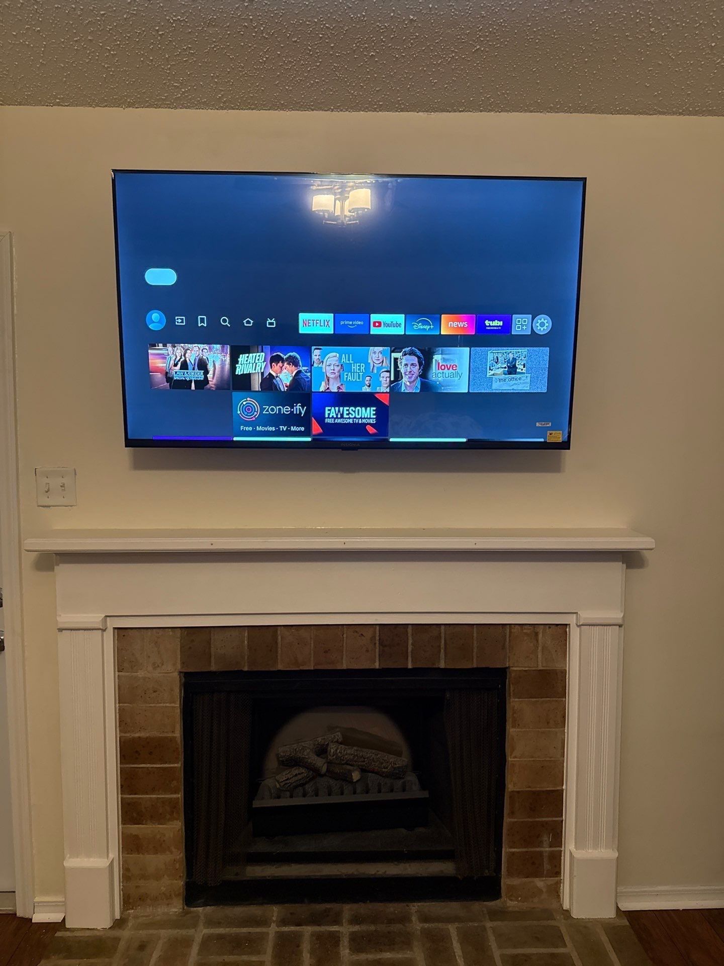 Fireplace TV Mounting Projects by Hangman Mounting & Installation 