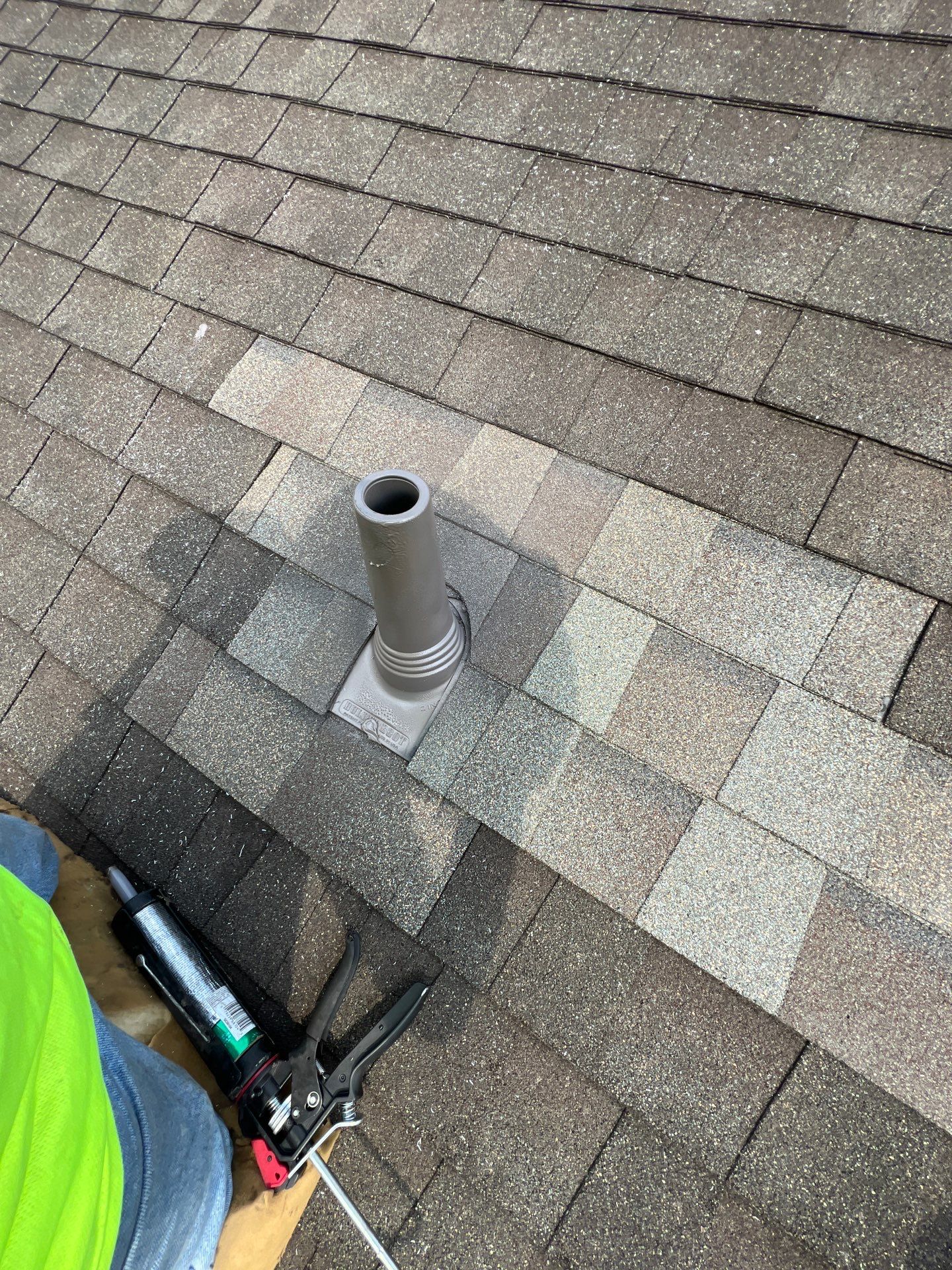 Hail Damage using Owen's Corning Duration (Lifetime) Shingles by Roof Repair Company