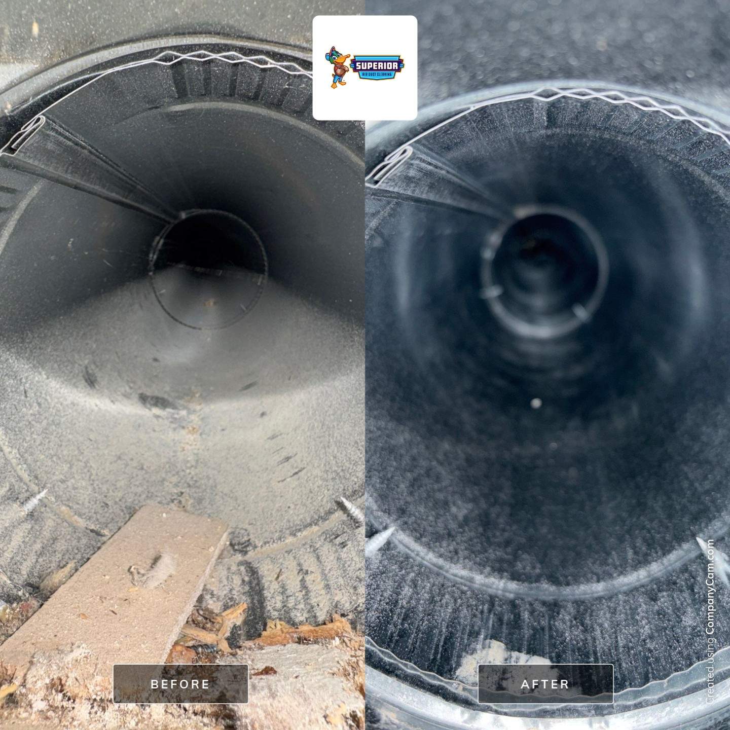 Air Duct Cleaning With a Vacuum Truck in Mercer, PA by Superior Air Duct Cleaning