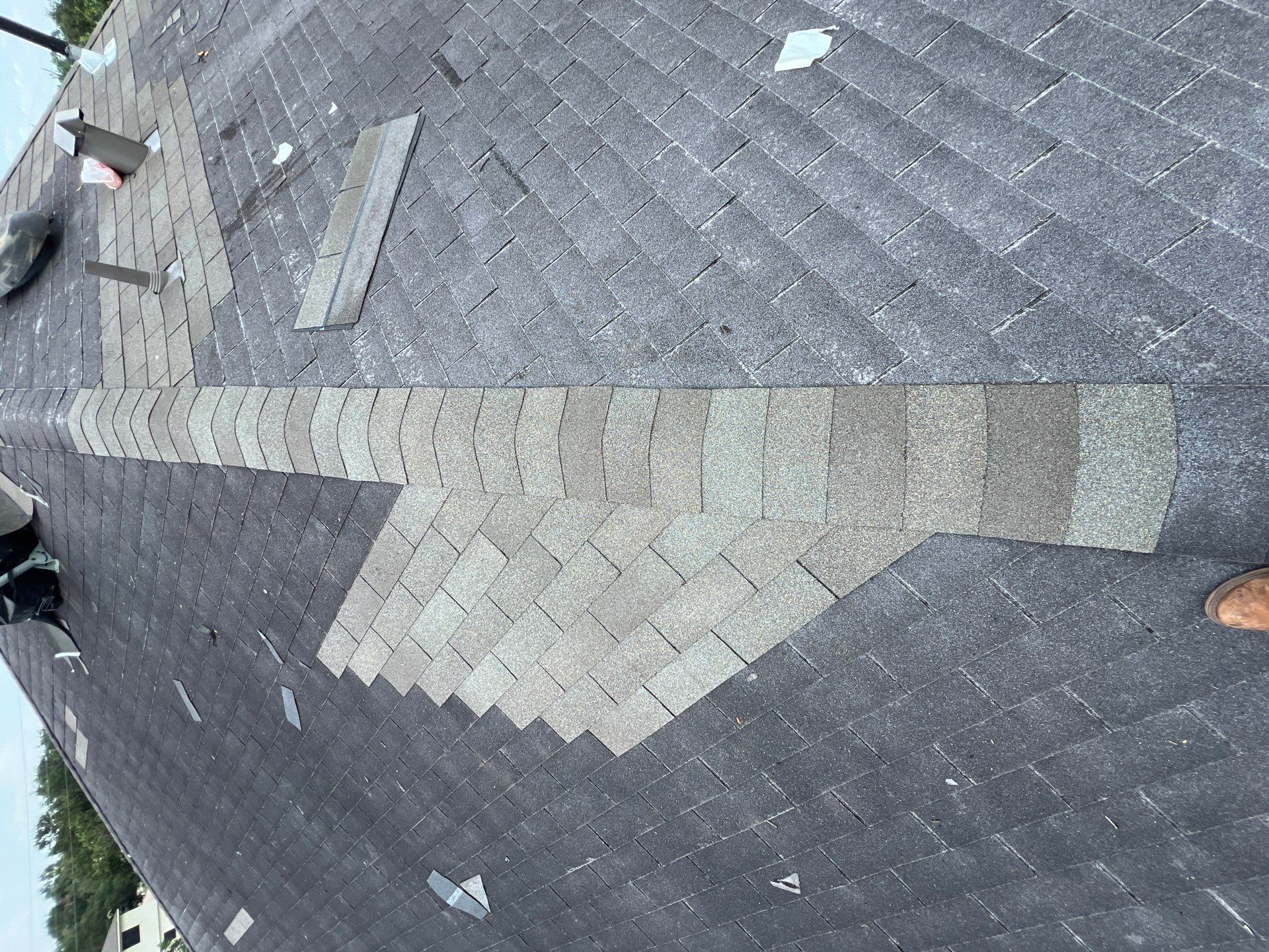 Residential Roofing Repair using Owen's Corning Duration (Lifetime) Shingles by Roof Repair Services LLC