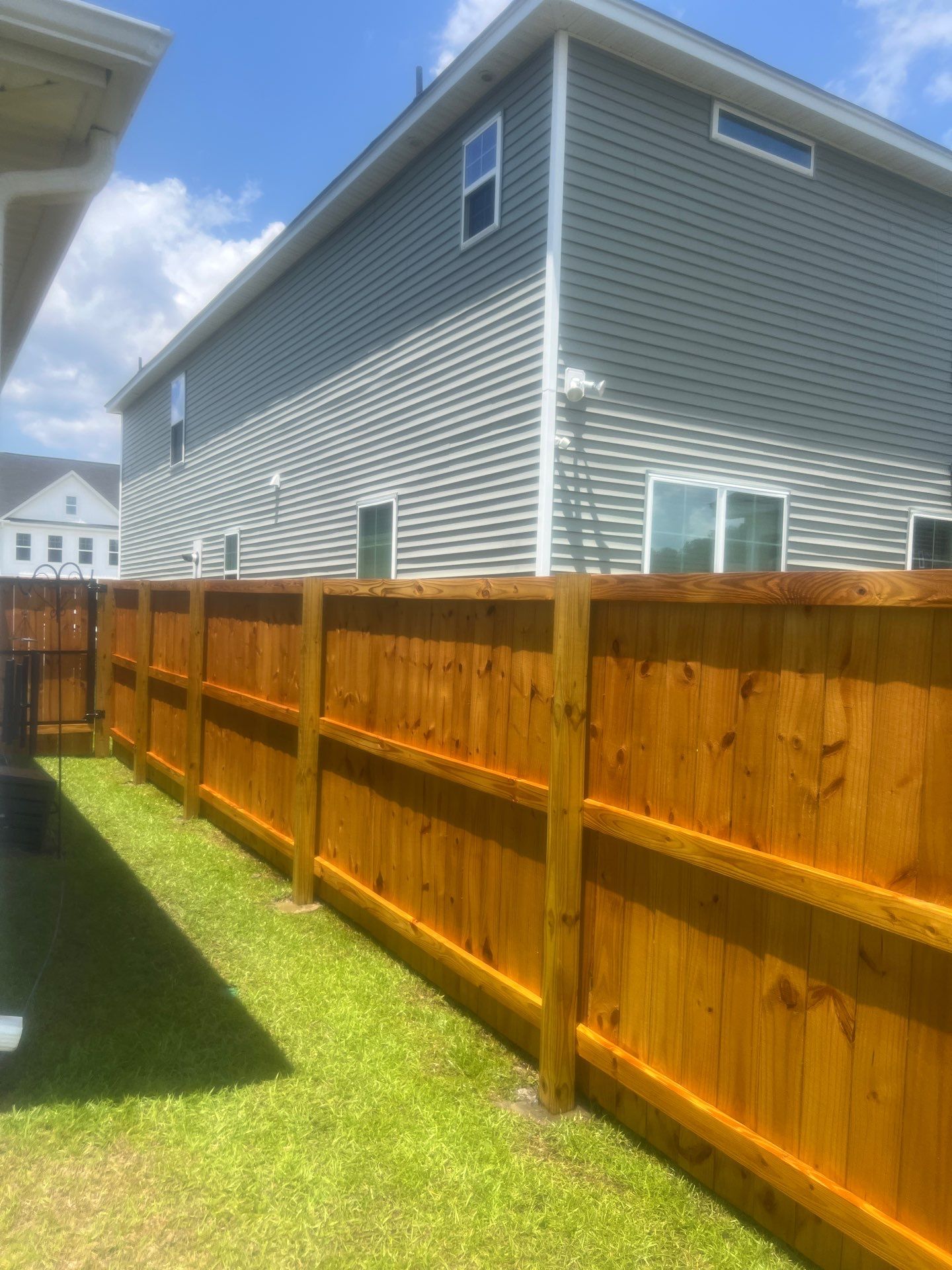 Fence using Wood Sealant by DuraSeal